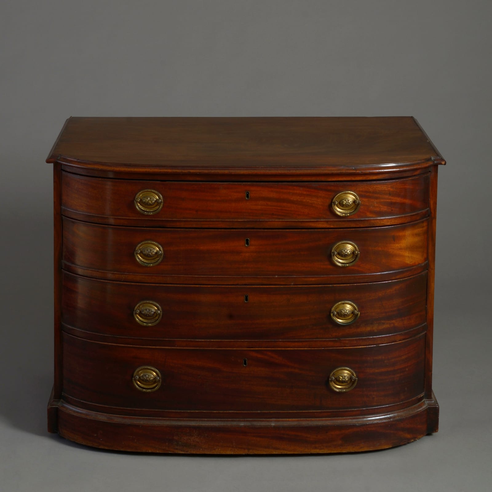 George III D-shaped Chest-of-Drawers