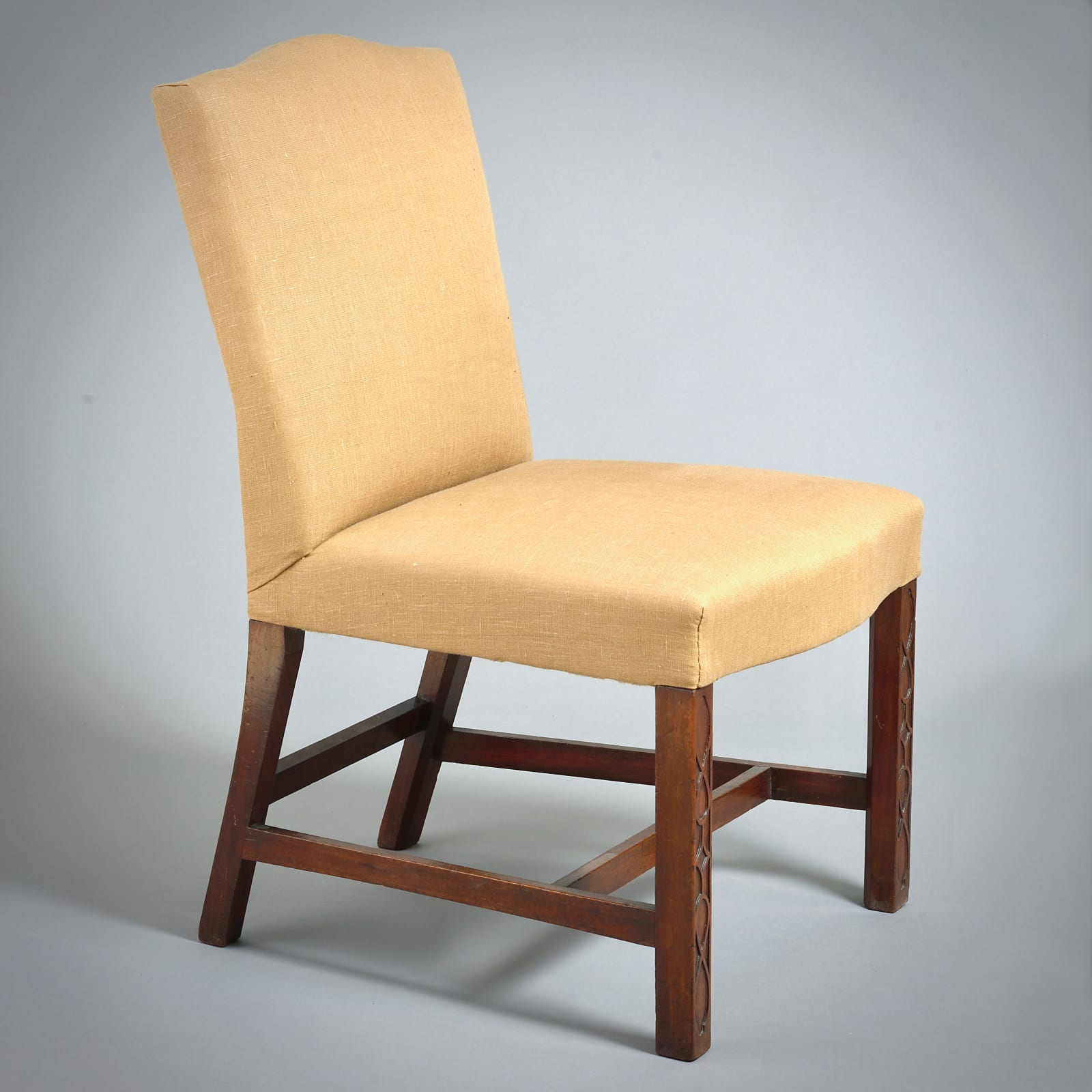 PAIR OF GEORGE III SCOTTISH MAHOGANY SIDE CHAIRS