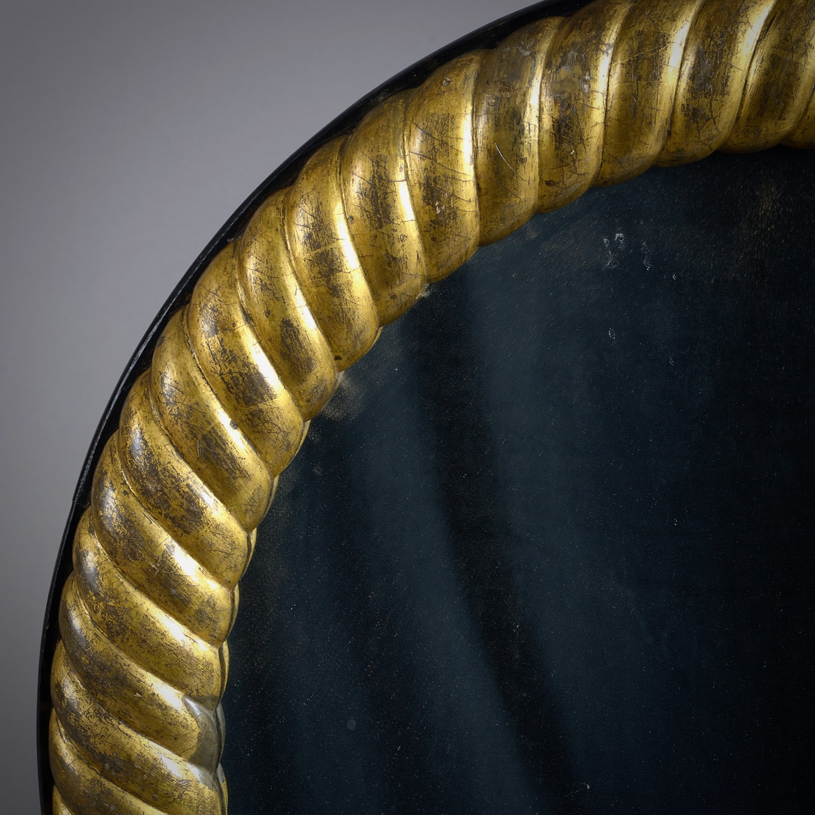 REGENCY GILTWOOD CIRCULAR MIRROR