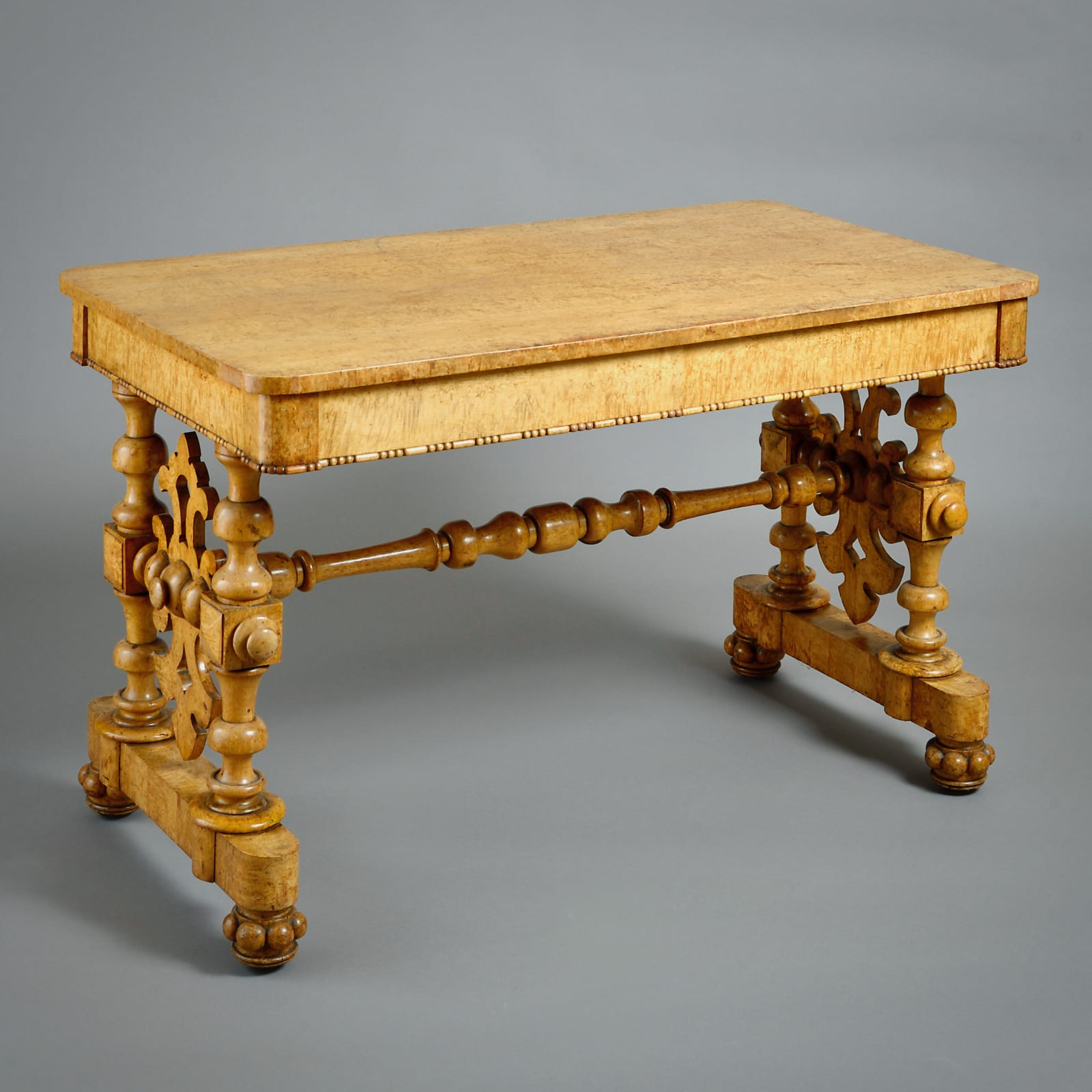 GEORGE IV BURR MAPLE WRITING-TABLE