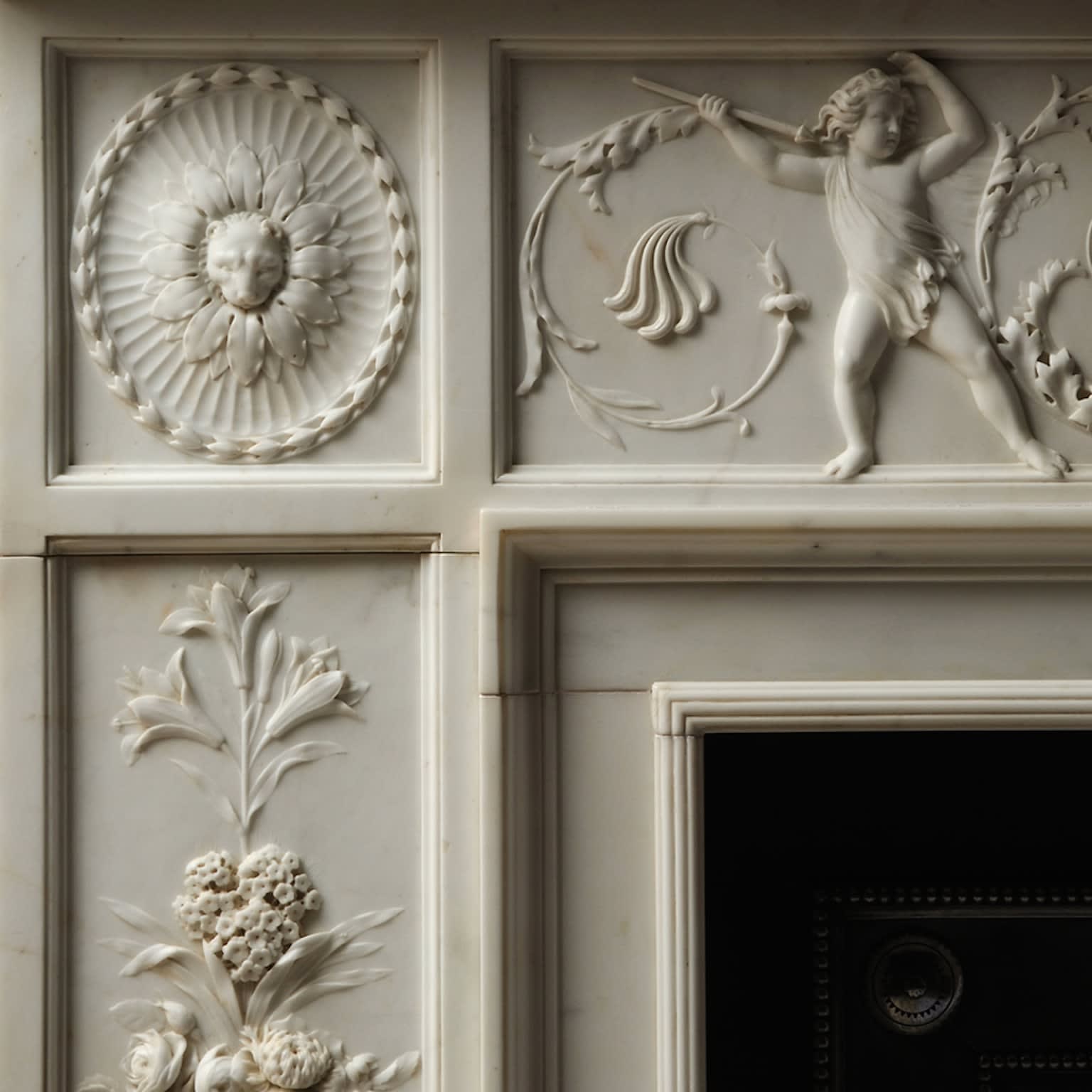 Flaxman, John, CHIMNEYPIECE BY JOHN FLAXMAN R.A. (1755-1826)