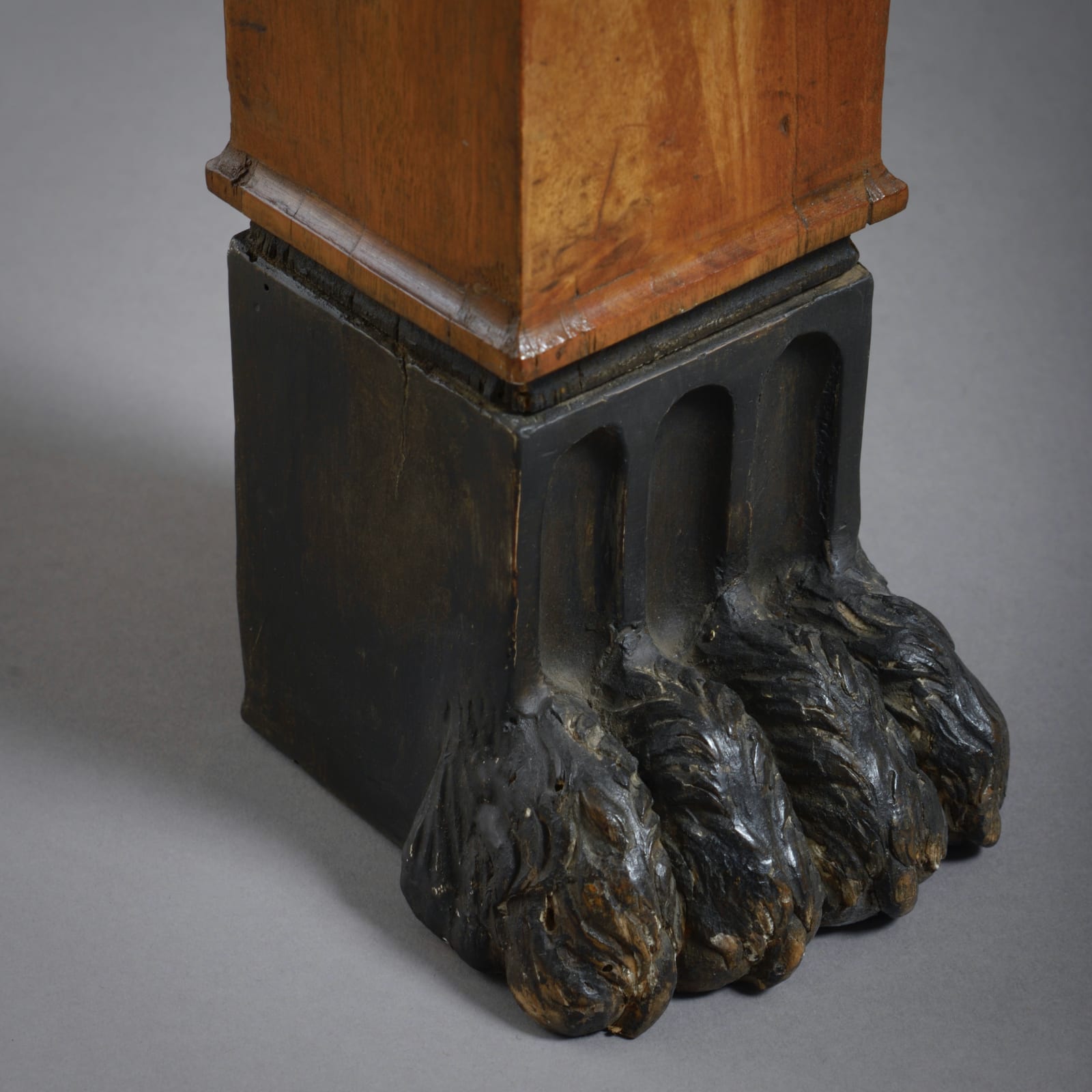 Tuscan Parcel-Gilt Fruitwood Side Table
