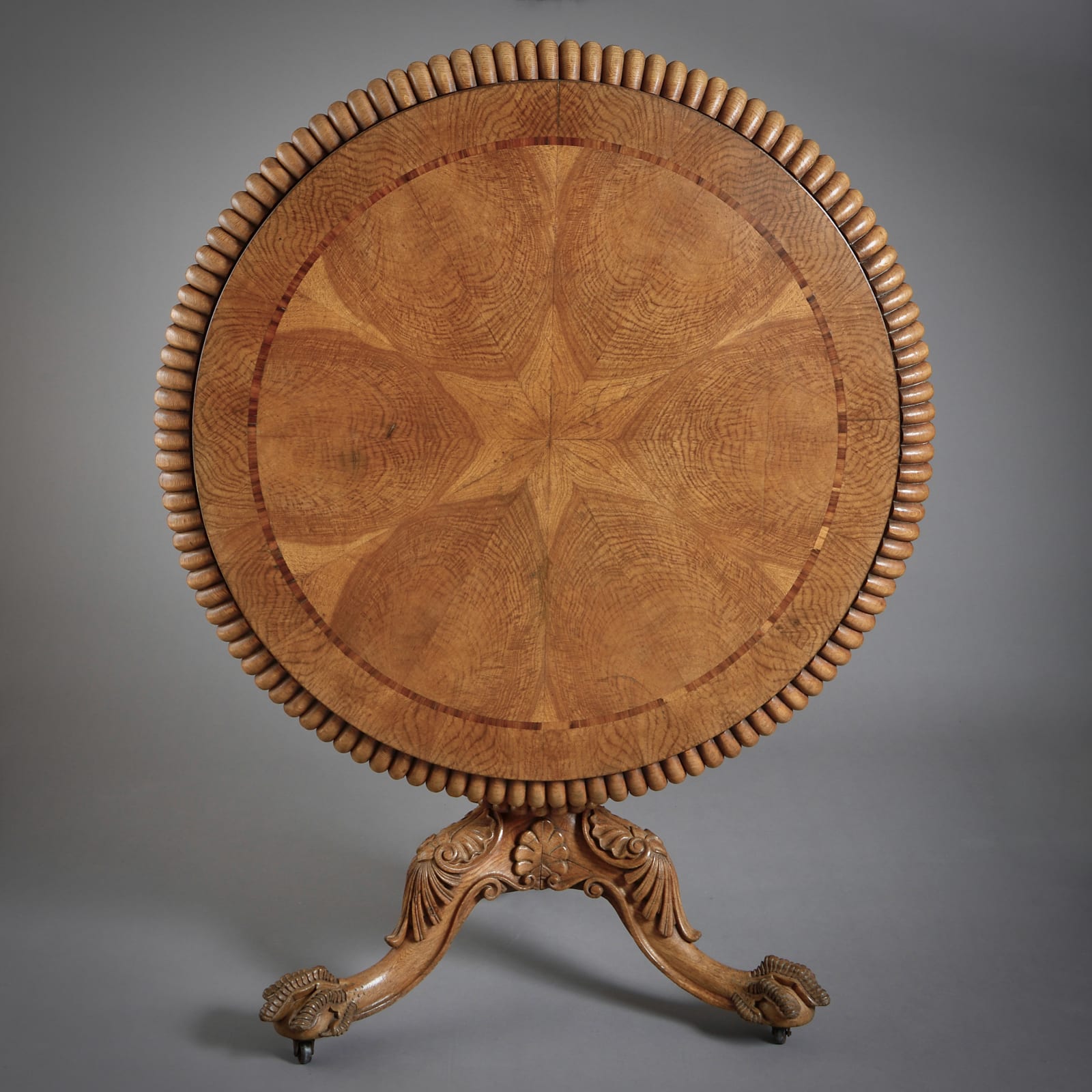 Gillows Oak Centre Table