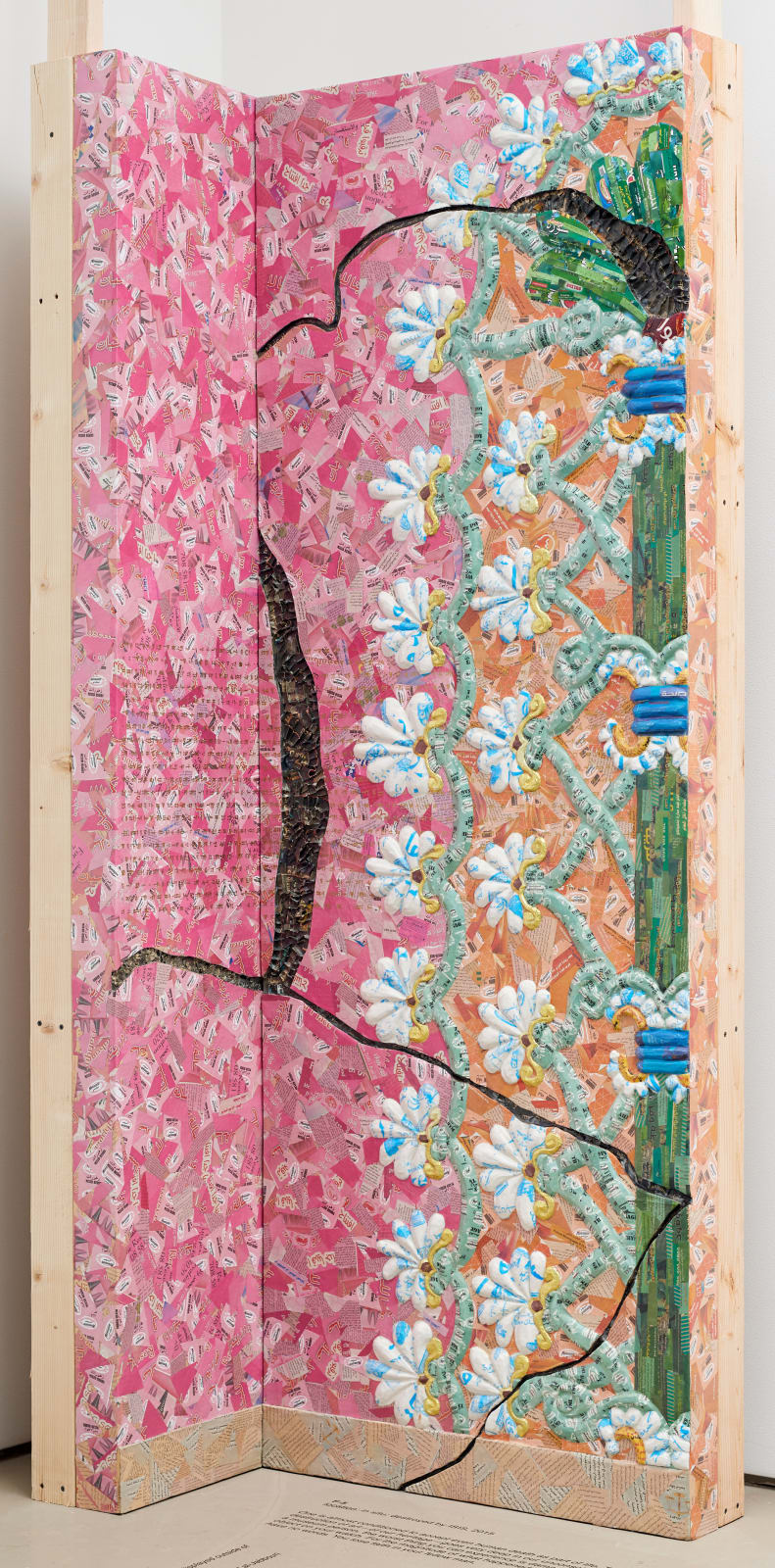 Michael Rakowitz, The Invisible Enemy Should Not Exist - (Northwest Palace of Kalhu (Nimrud), Room F, section 1, panel 5), 2019