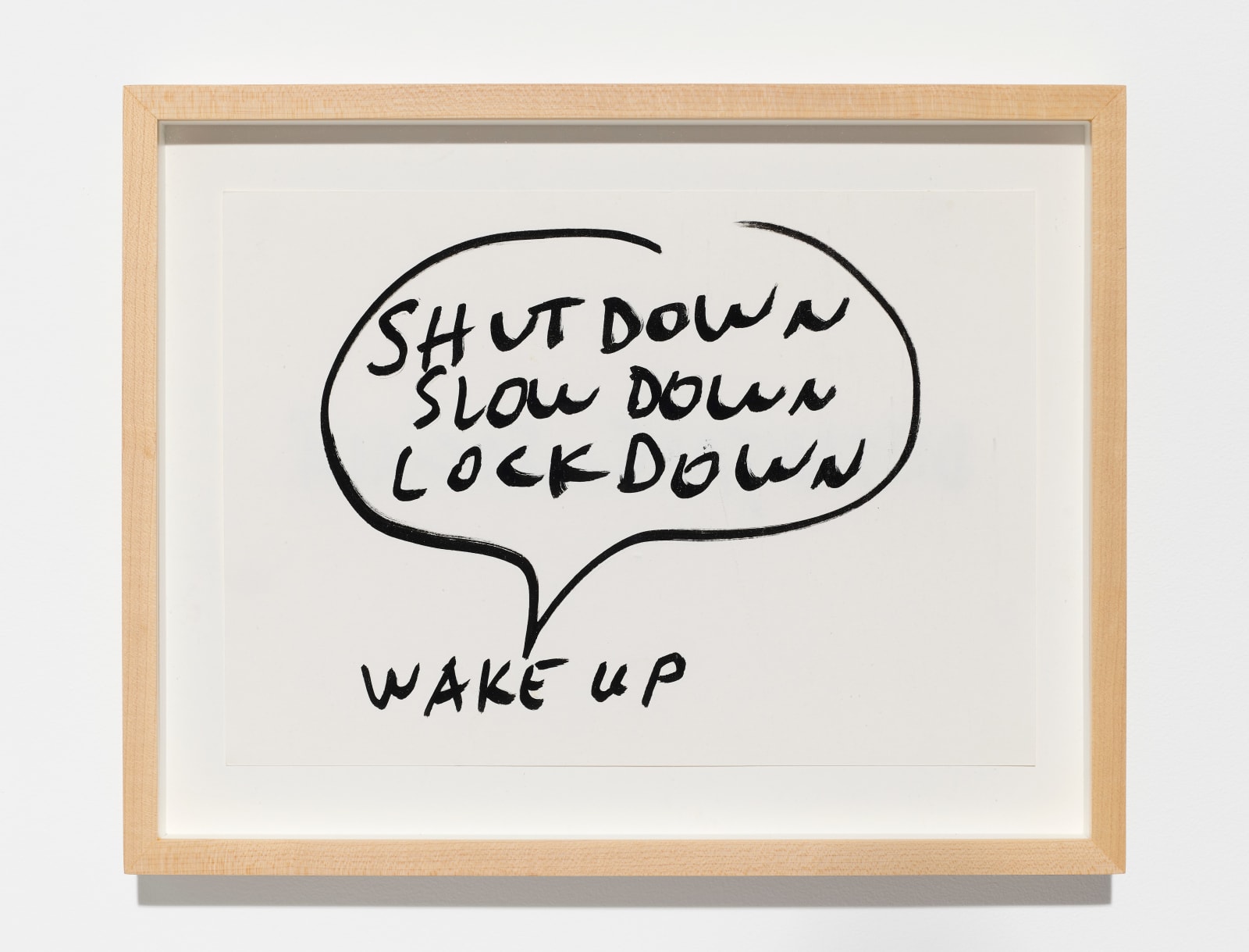 Dan Perjovschi, Virus Diary (Shutdown), 2020