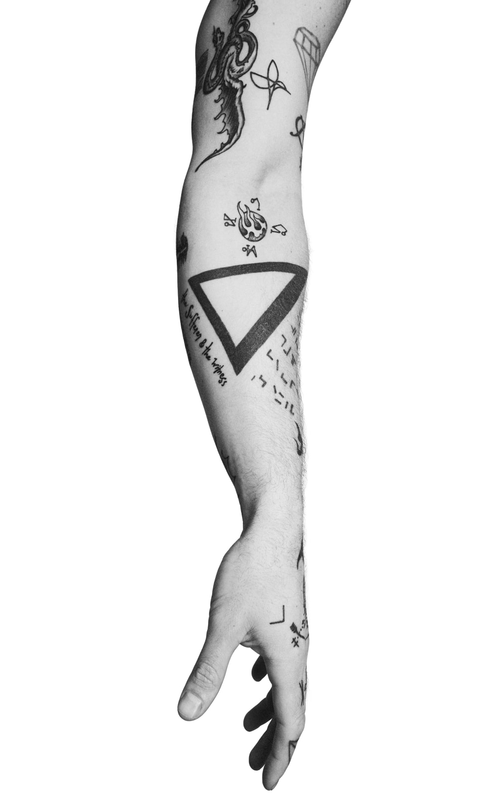 Jan Rattia, Untitled (Arm), 2024