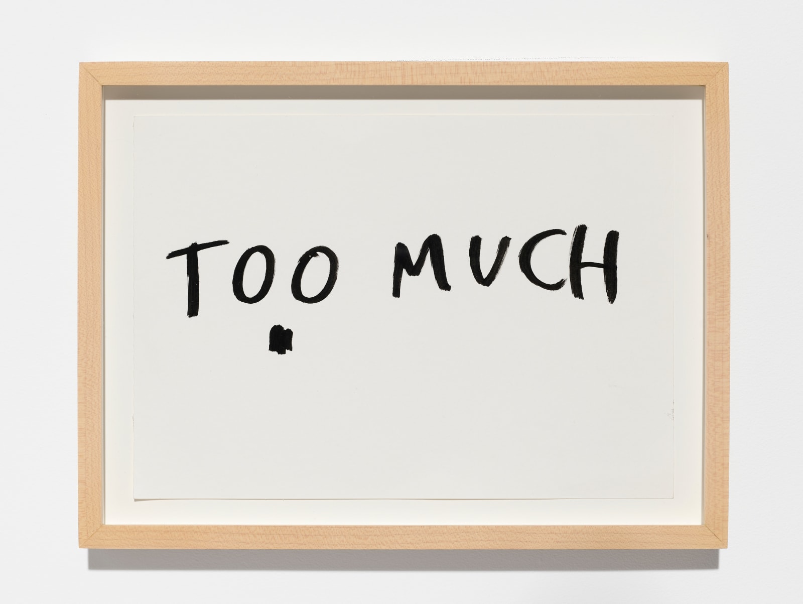 Dan Perjovschi, Too Much, 2024