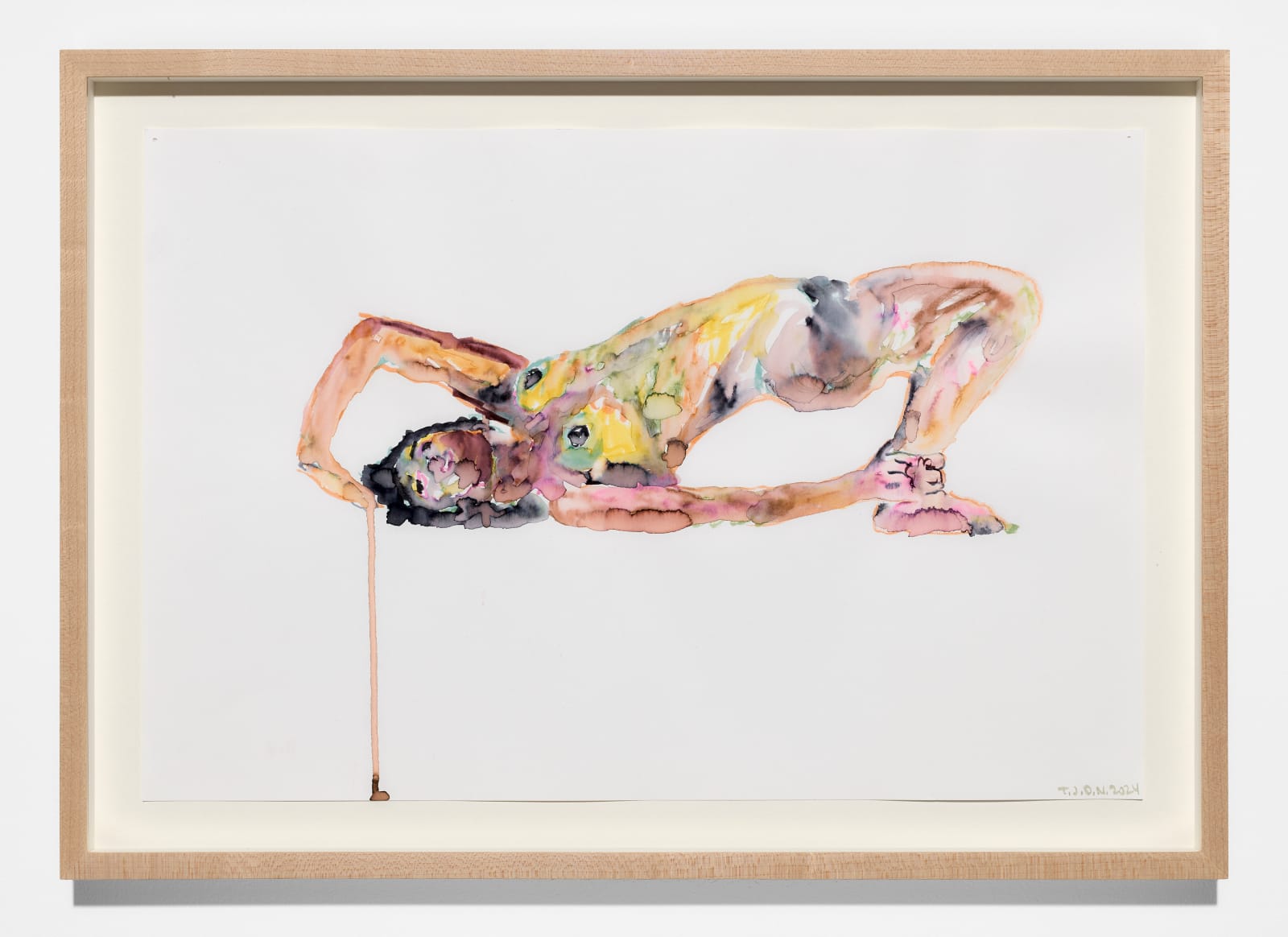 T.J. Dedeaux-Norris, Grief Portrait of Tameka (Shock and Denial), 2024