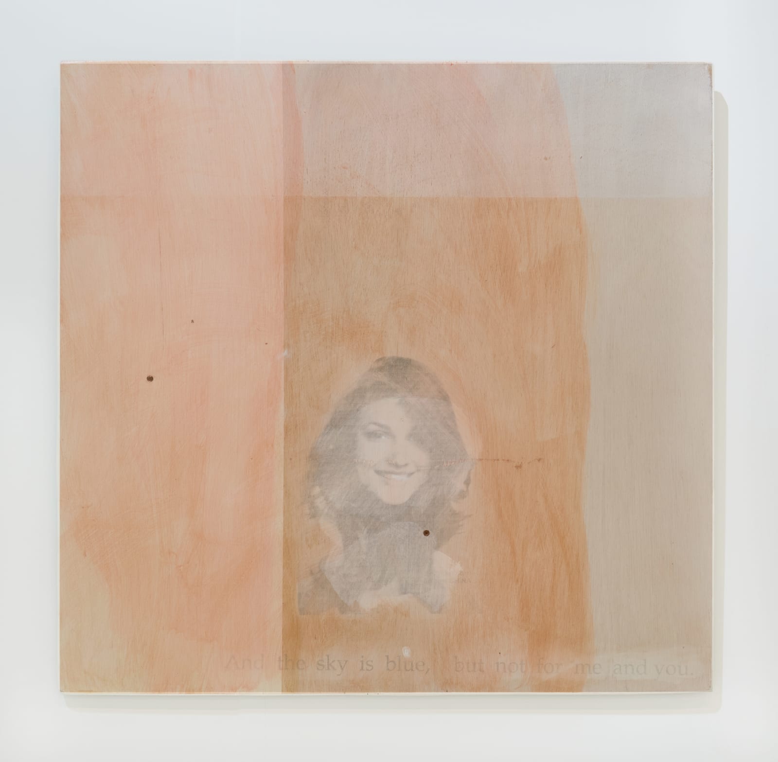 Lee Kit, And the sky is blue, but not for me and you., 2018