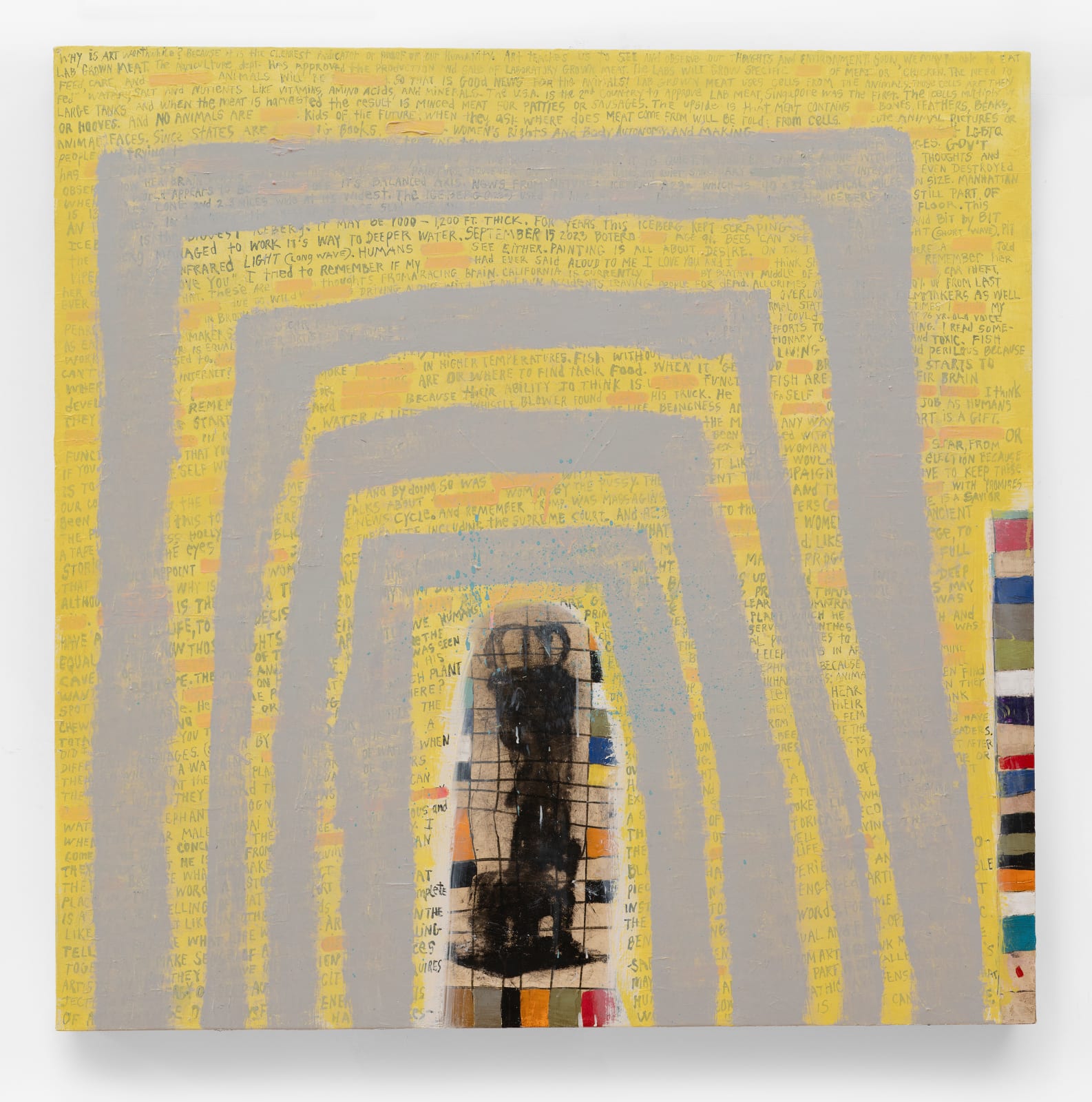 Squeak Carnwath, Keep (What You Love), 2025