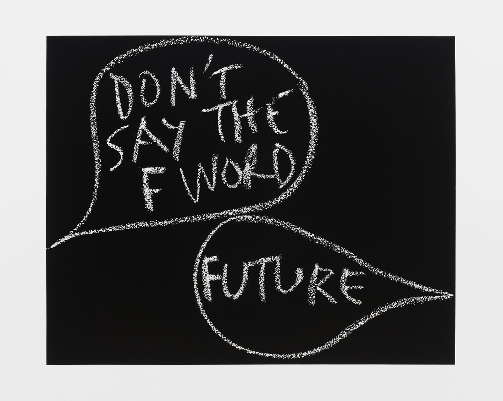 Dan Perjovschi, F Word, 2024