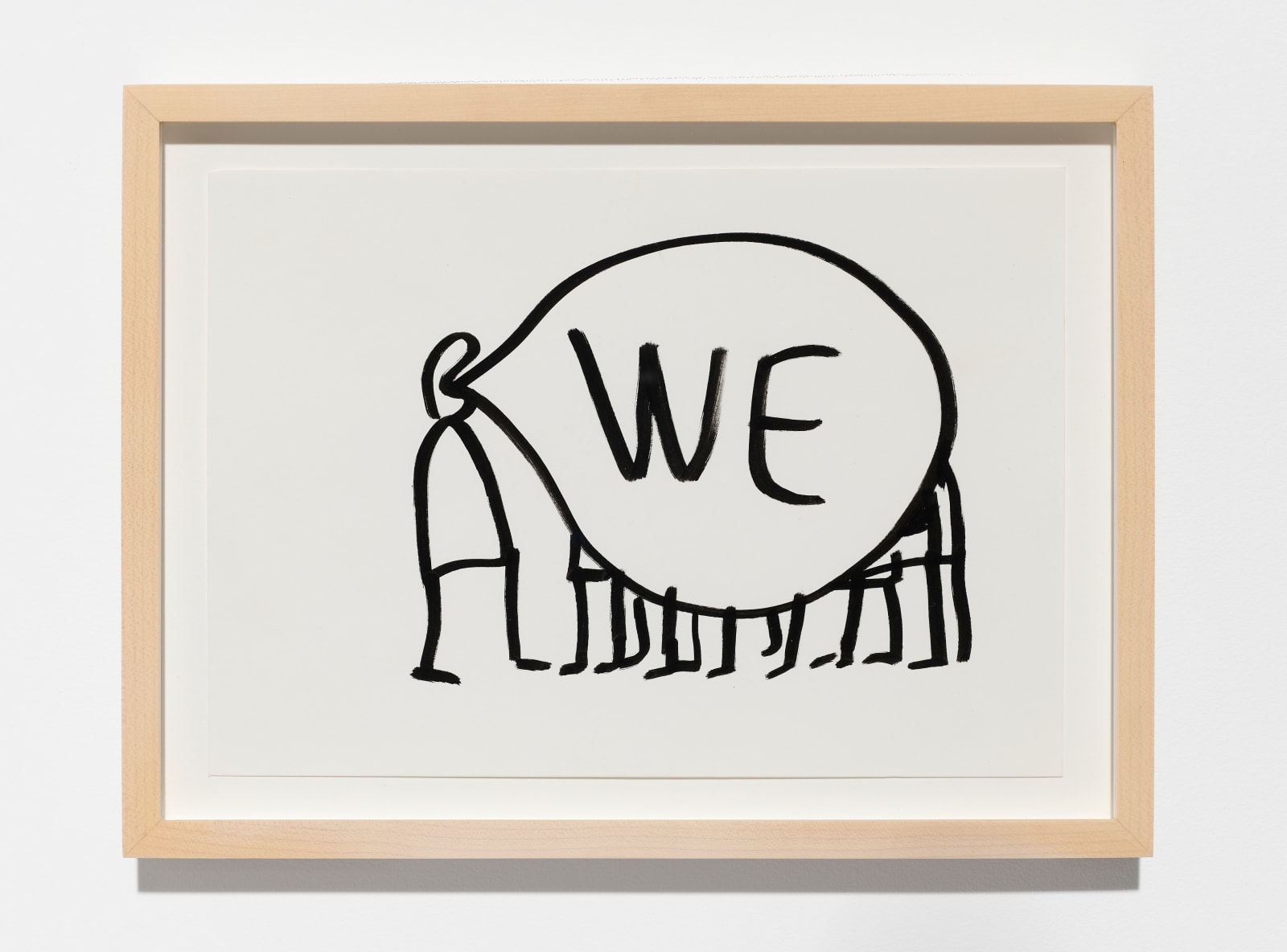 Dan Perjovschi, WE, 2020