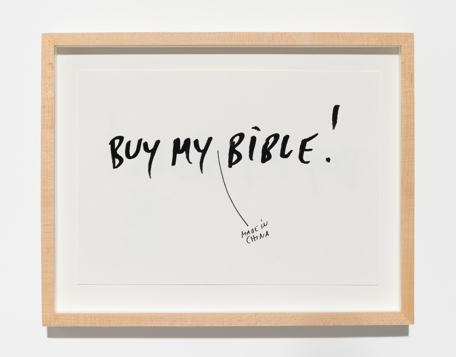 Dan Perjovschi, Buy My Bible, 2024