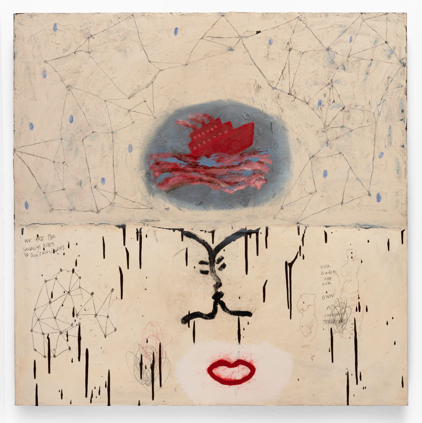 Squeak Carnwath, Our Own, 2022