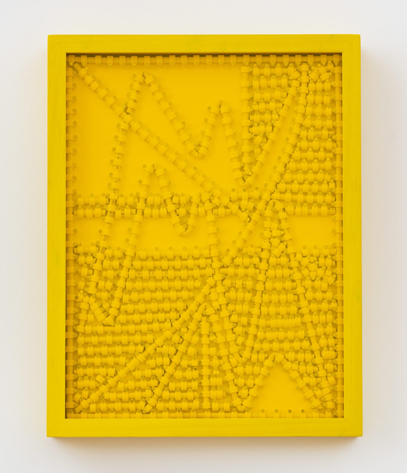 Mounir Fatmi, The Limits to Growth 04, 2023-2024