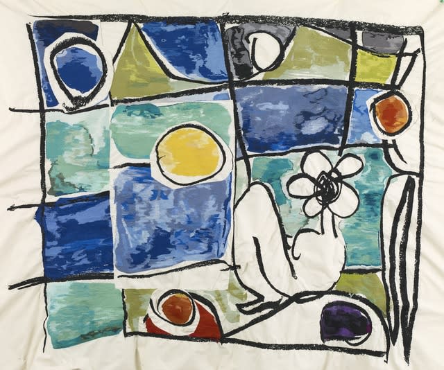 Annie Morris, Woman with Moon, 2021