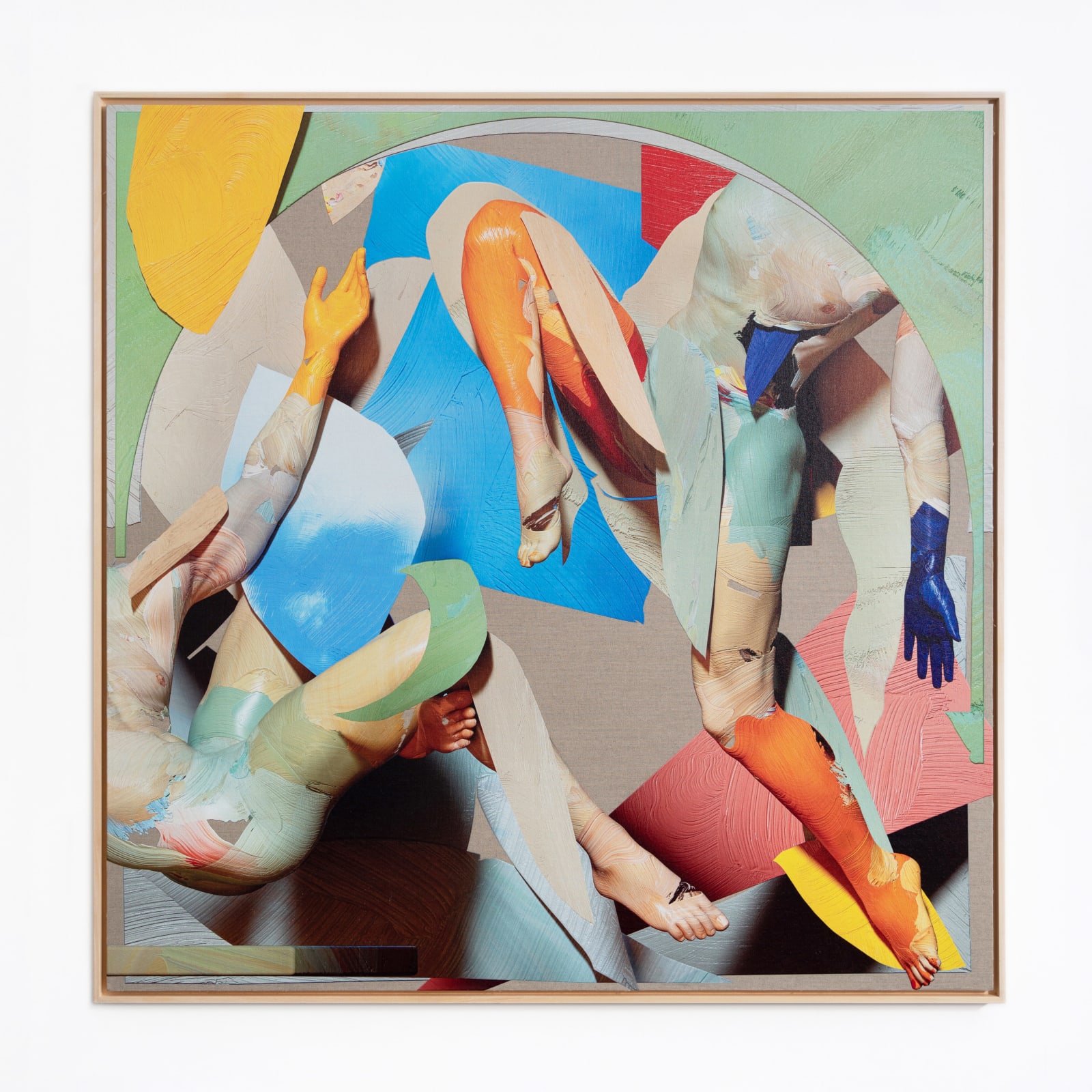 Matthew Stone, La Danse Inachevee (Virtual mix) III (after Matisse), 2024