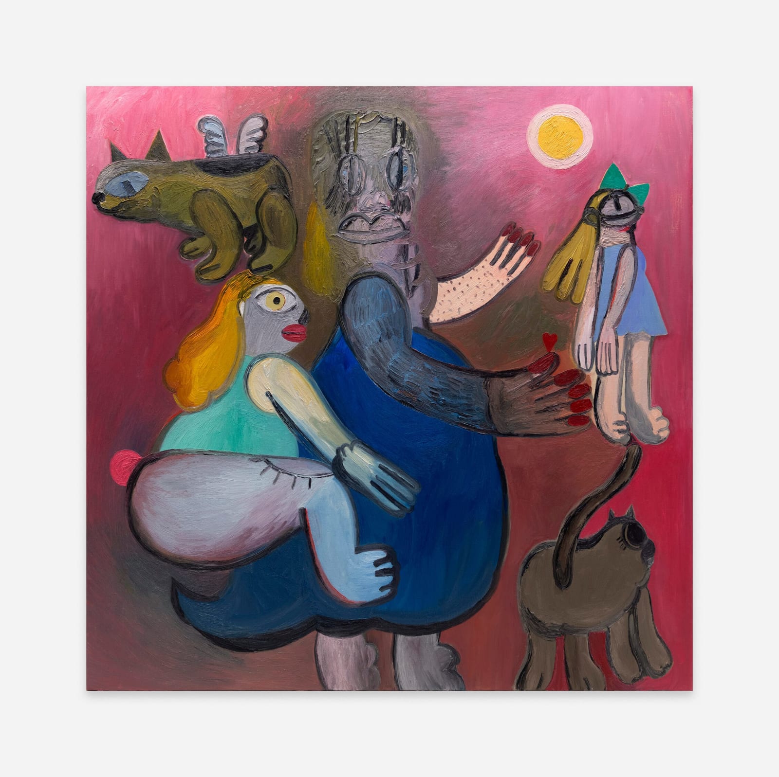 Trude Viken, Pink Scene II, 2024