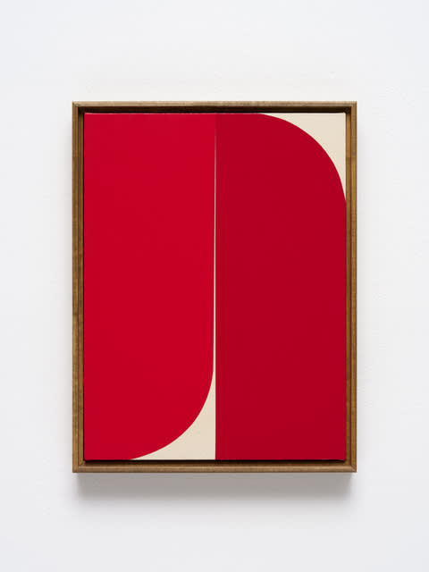 Johnny Abrahams, Untitled (Red X), 2019