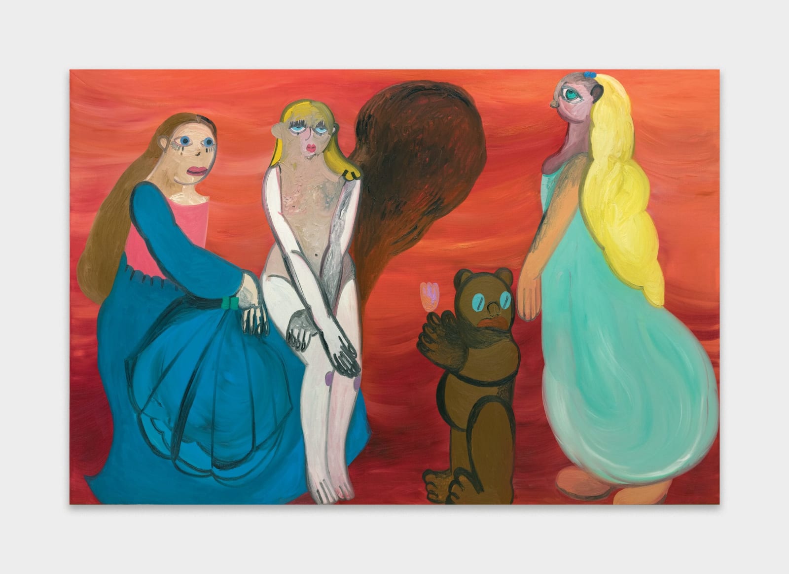 Trude Viken, Veiled in Red, 2025