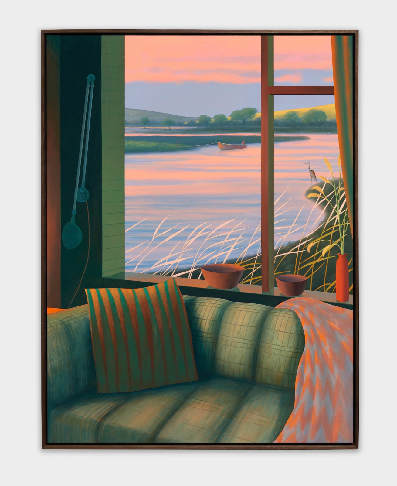 Alfie Caine, Sofa by the Reeds, 2022