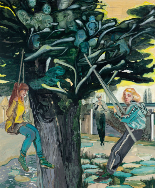 Rosa Loy, Baumgarten, 2011