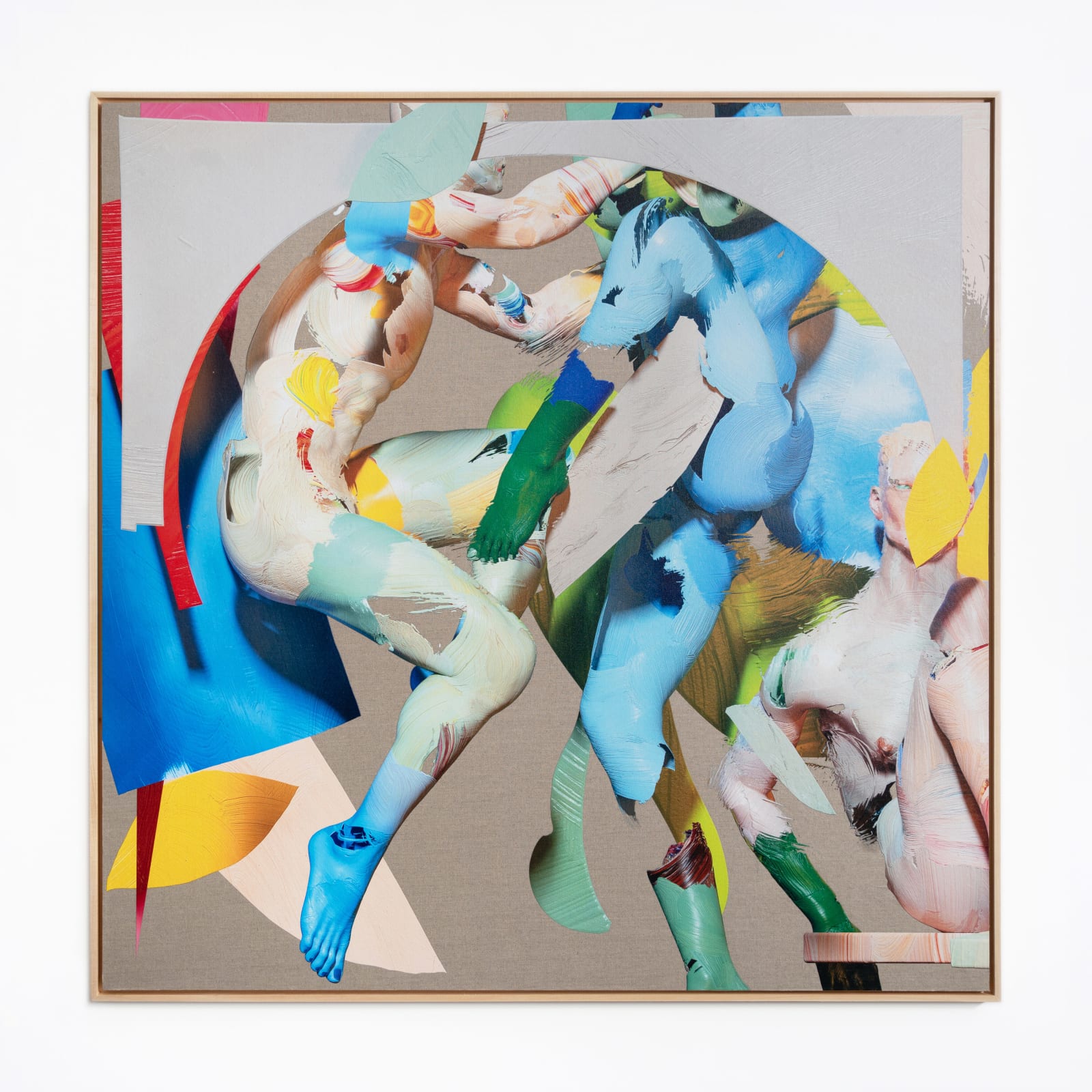 Matthew Stone, La Danse de Merion (Virtual mix) I (after Matisse), 2024