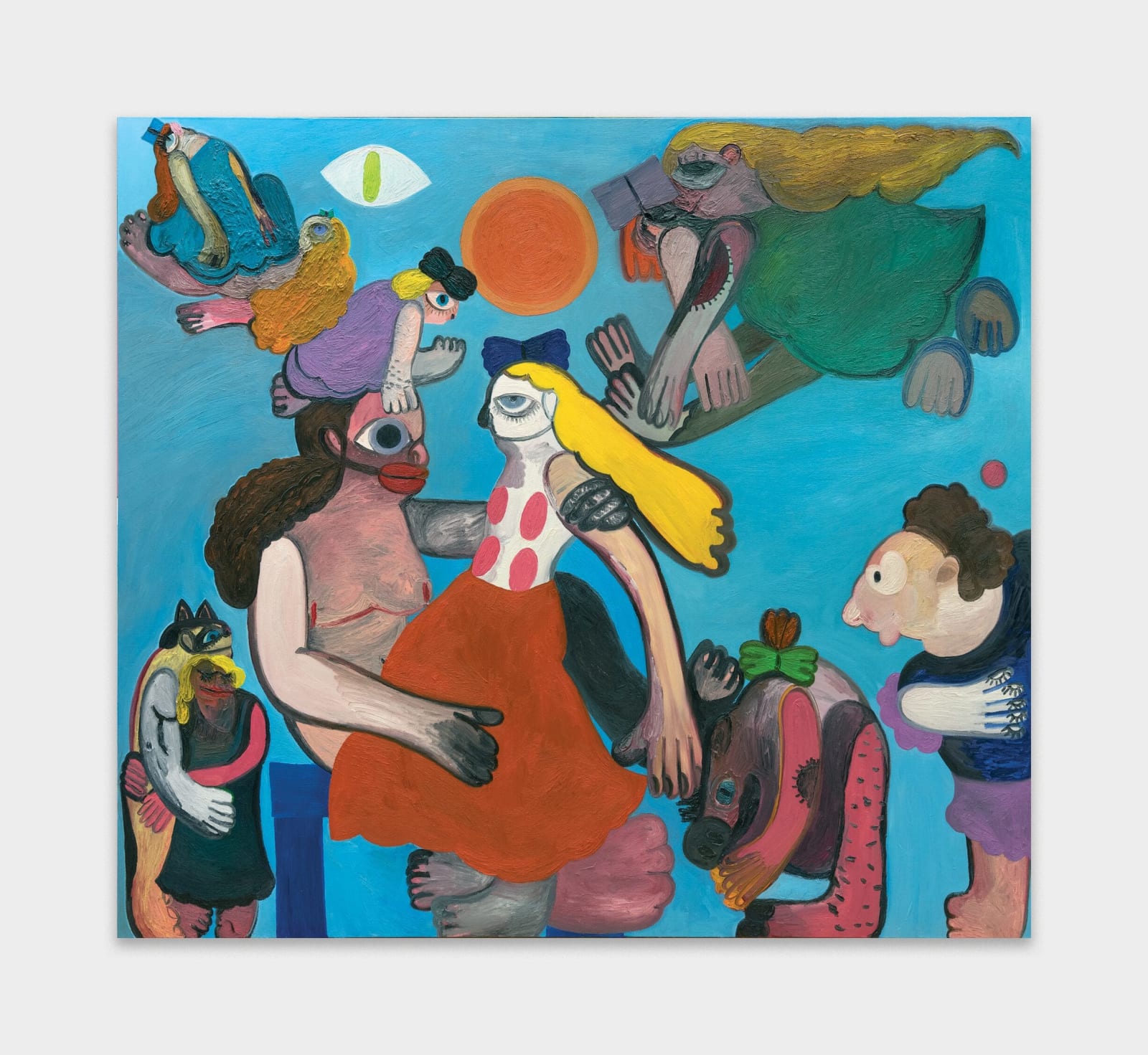 Trude Viken, Veiled in Blue, 2024