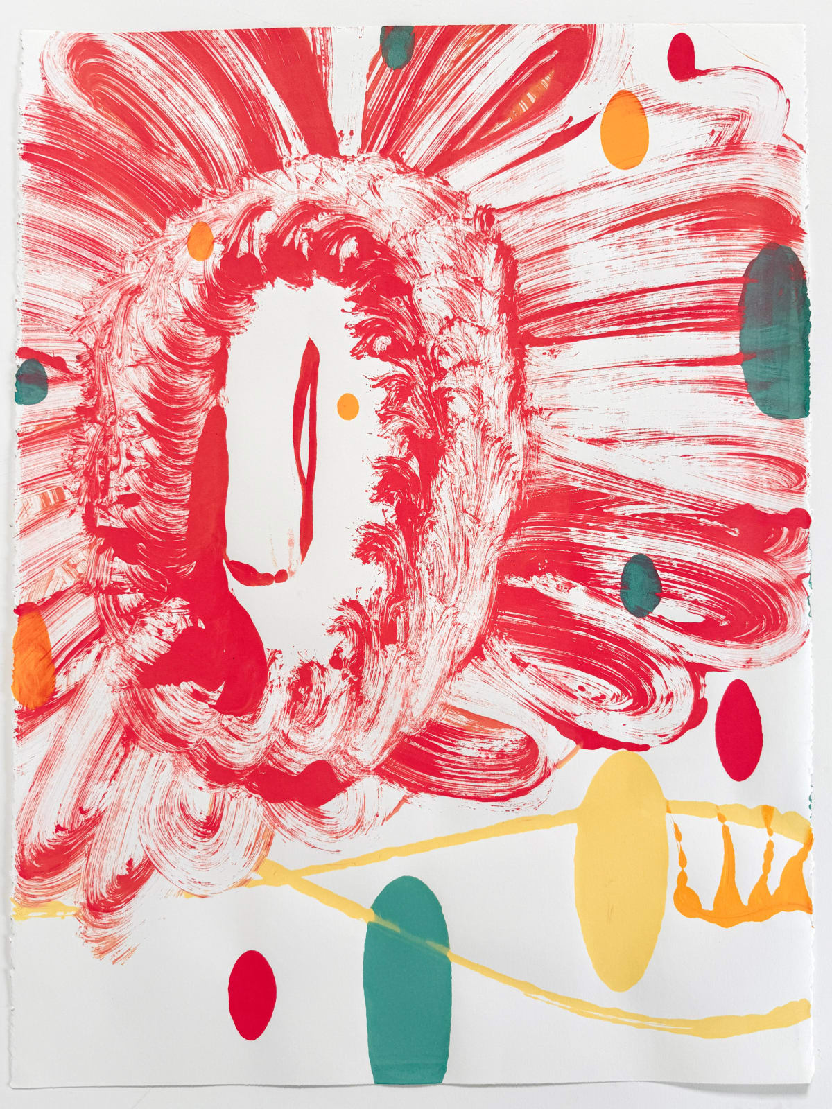 Catherine Howe, Monotype (Rose), 2021