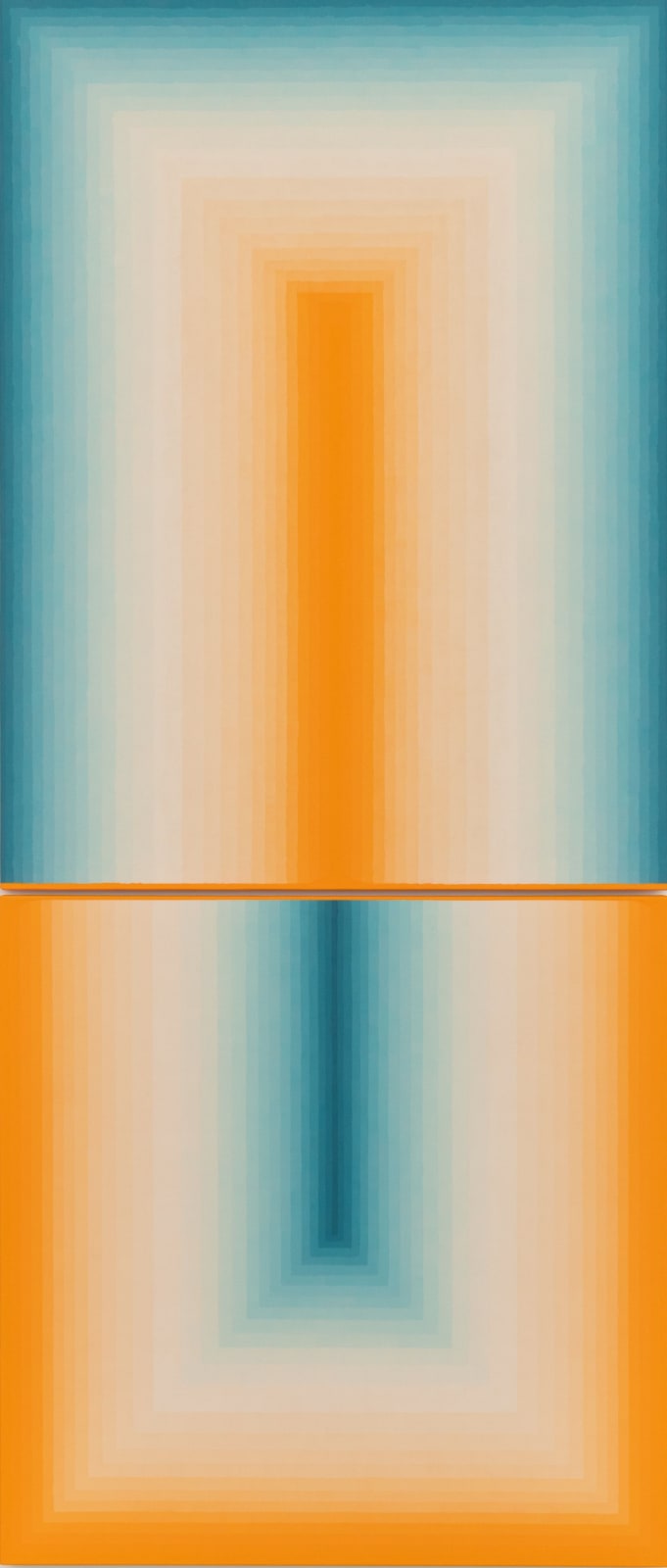 Audrey Stone, Mid Middle, Diptych, 2024