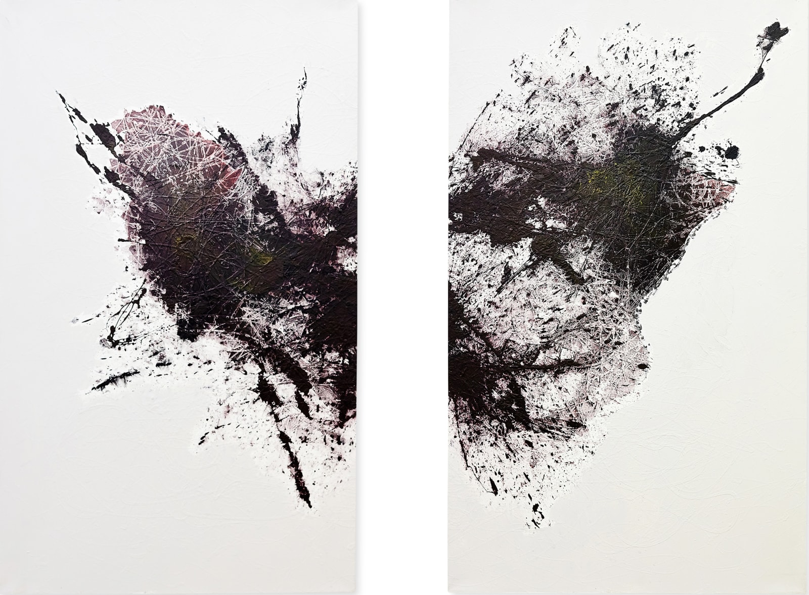 Richard Roberts, Upbeat (Diptych), 2021