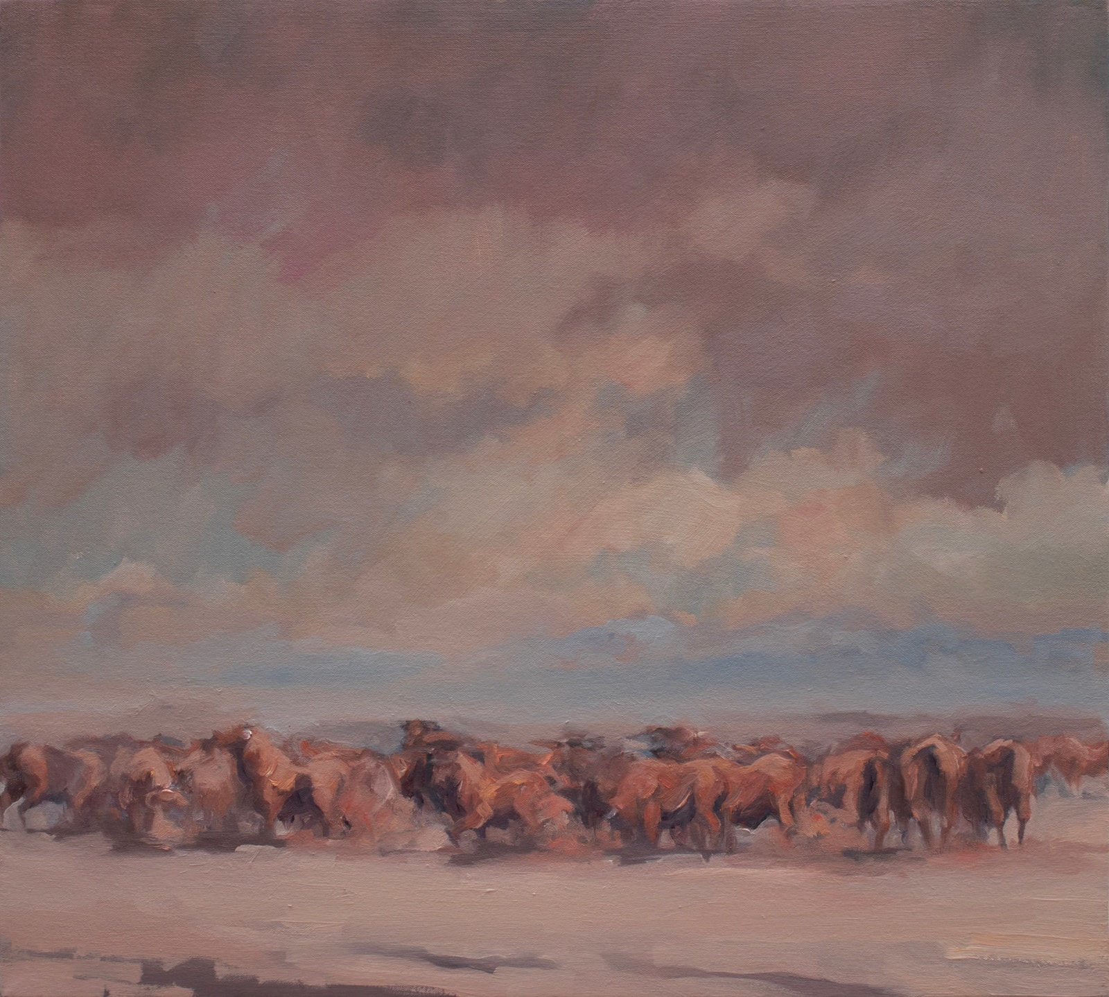 Zil Hoque, Under Spanish skies, 2023