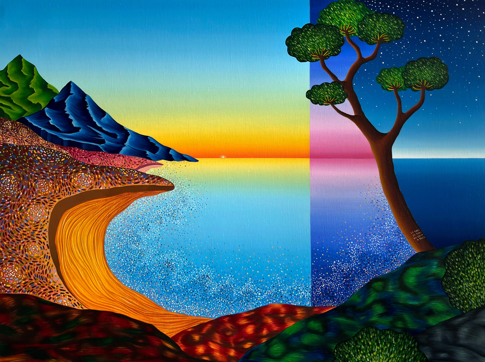 Sophie-Yen Bretez, « It will take a lifetime to quiet the sea to forget what the leaves won’t. », 2025
