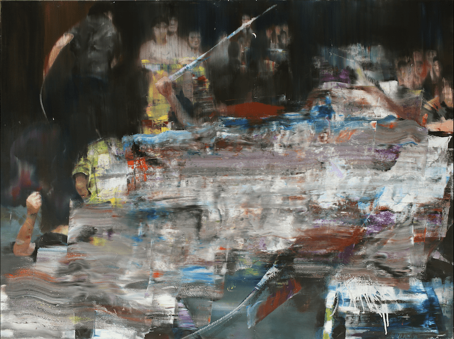 Li Tianbing, Purple Mess, 2018