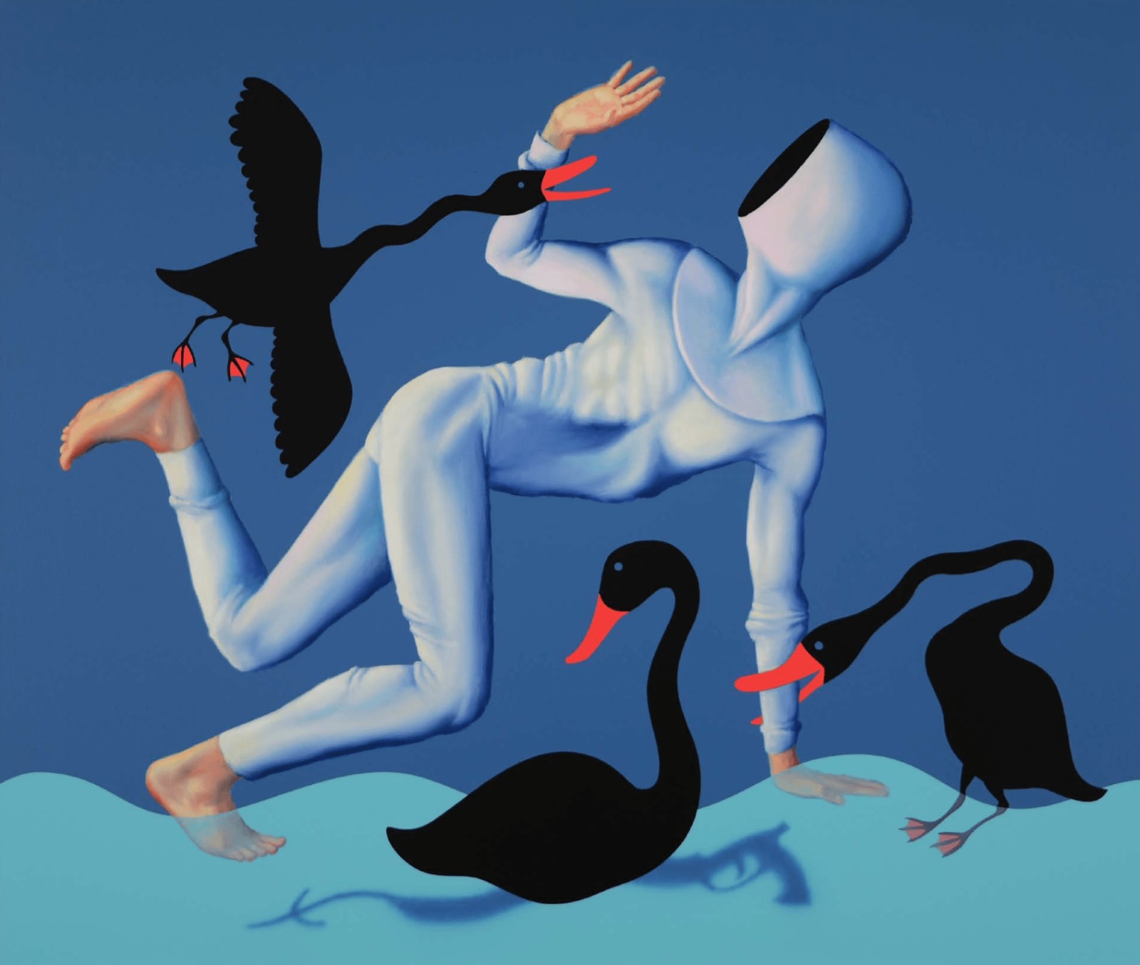 Máté Orr, Diver Attacked By Waterbirds, 2024