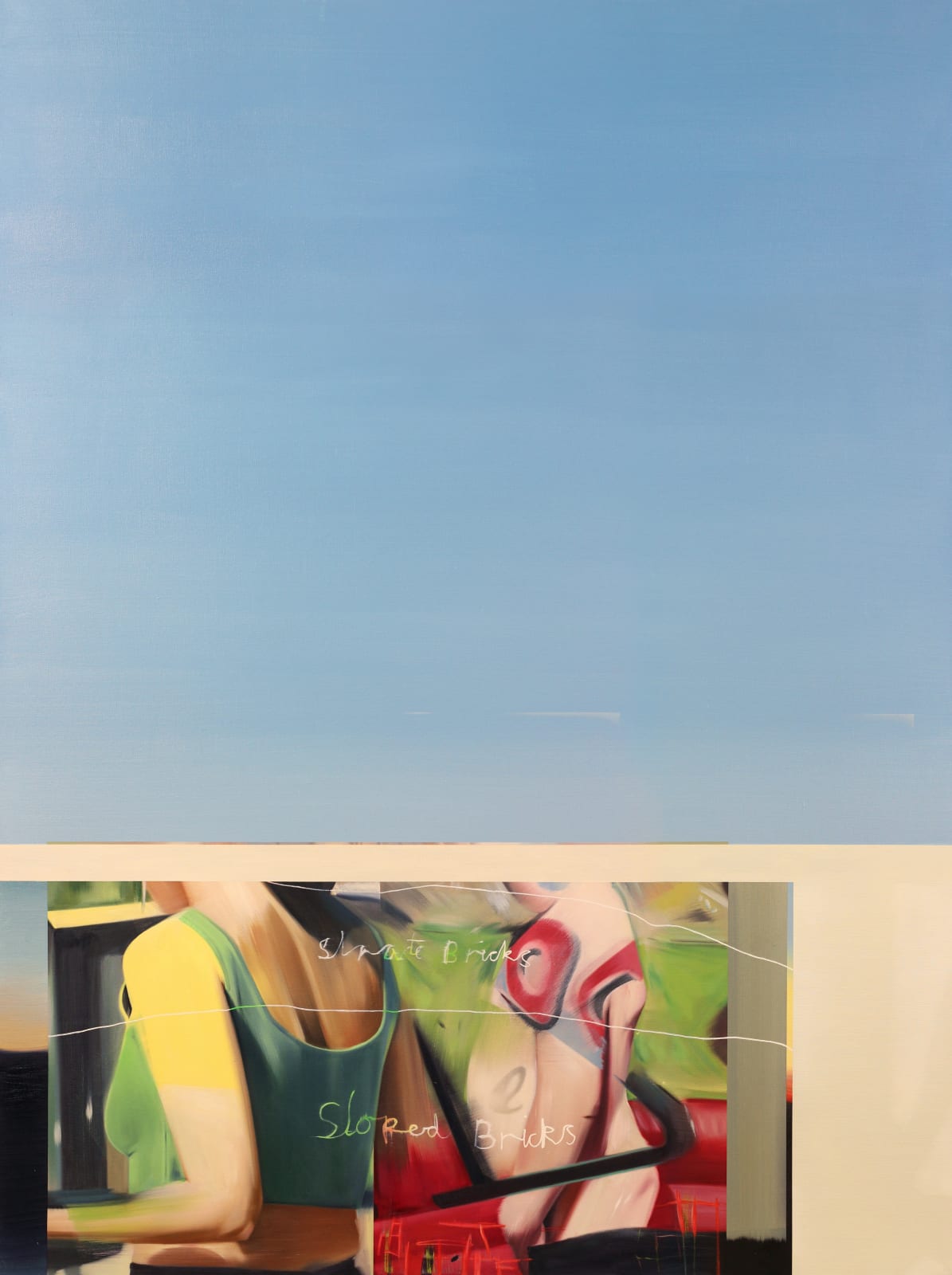 Phoebe Leech, Sloped Bricks, 2025