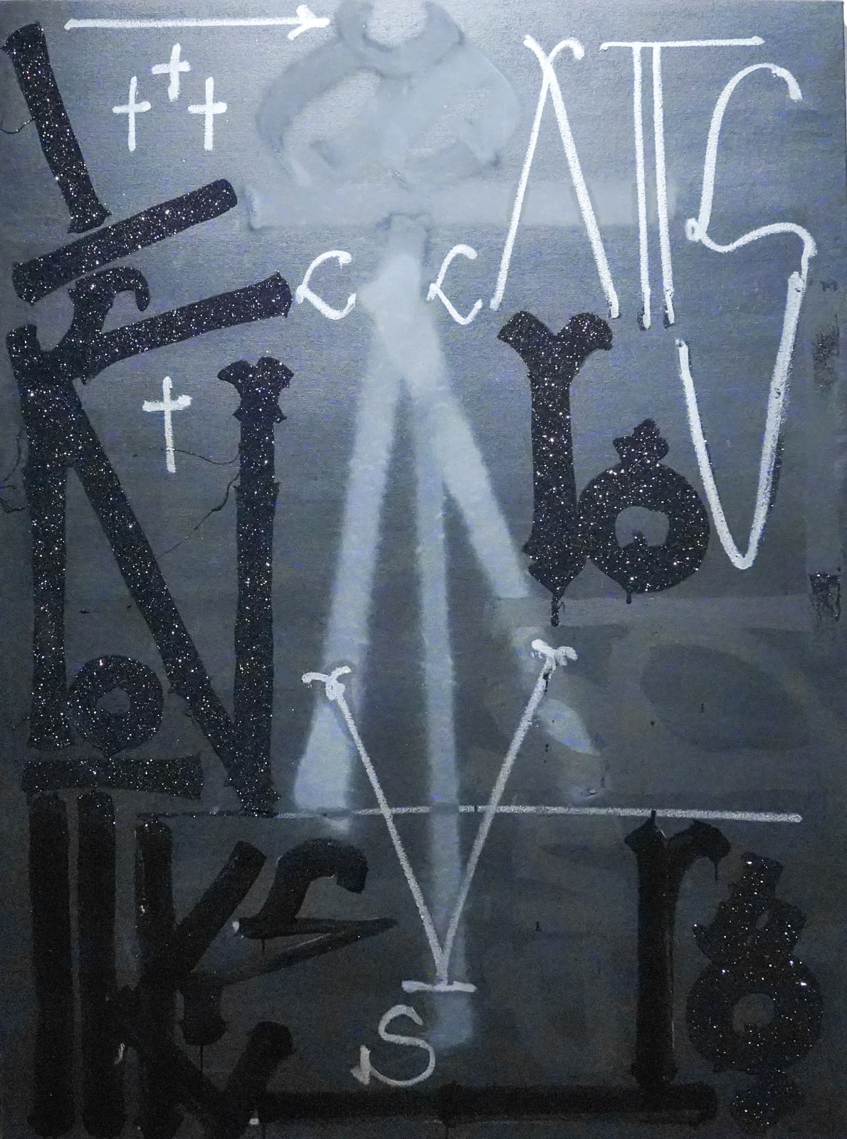 Retna, Crosses and Arrows, 2025