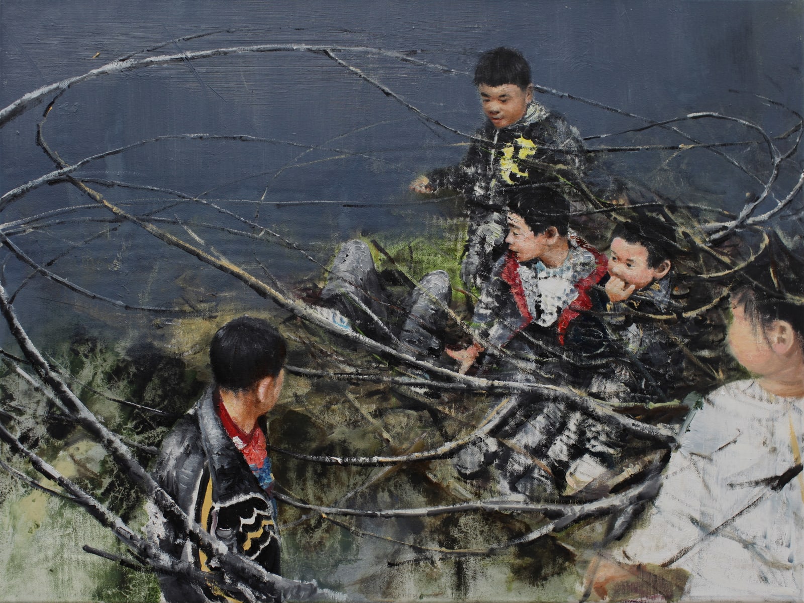 Li Tianbing, Branches game #3, 2020