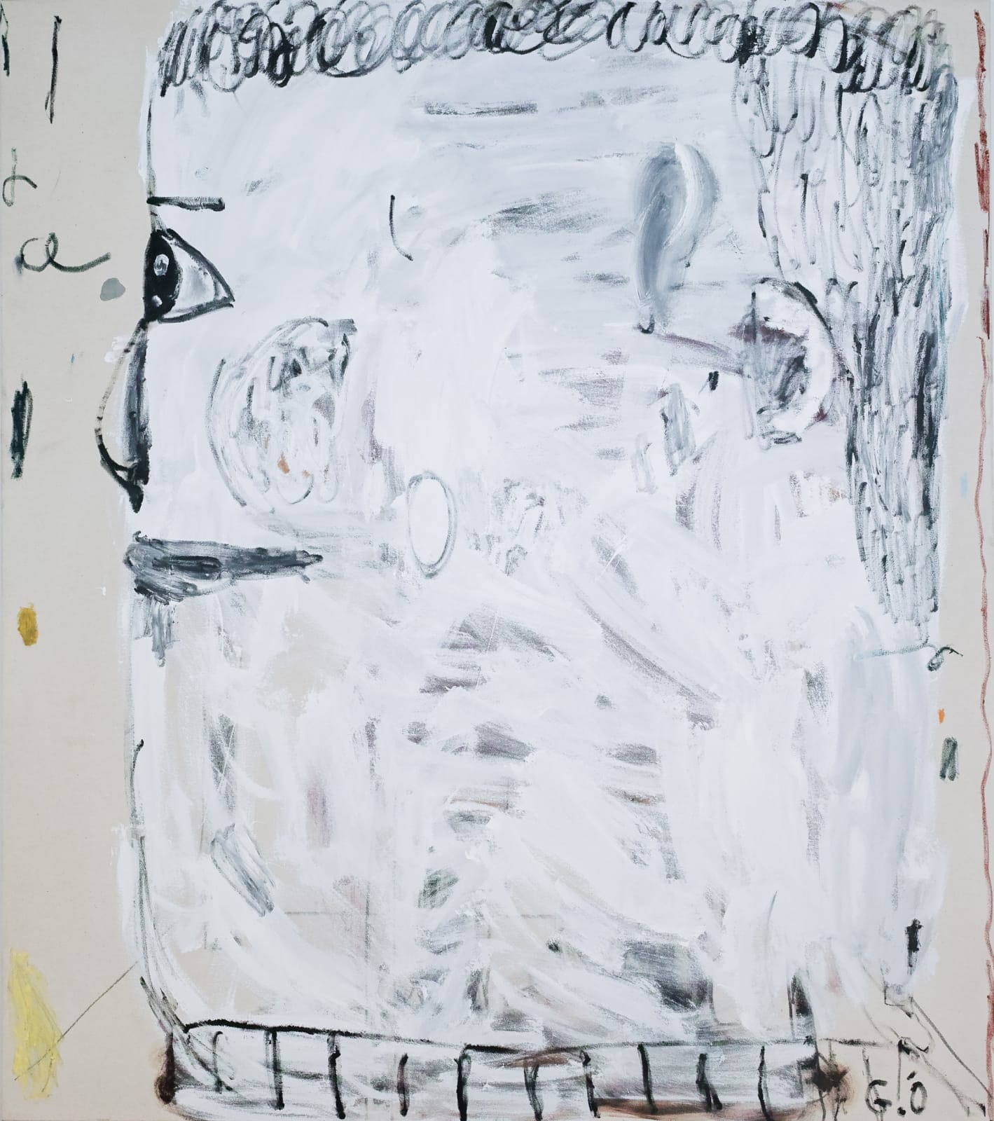 Georg Óskar , White Head, 2021