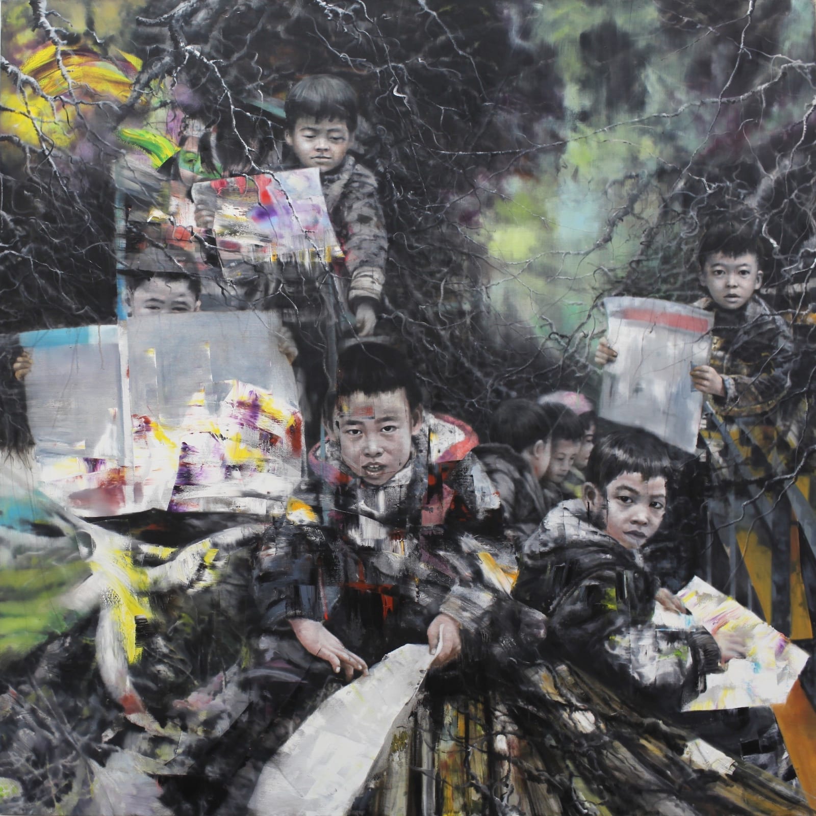 Li Tianbing, Le Quotidien du Peuple #2, 2017