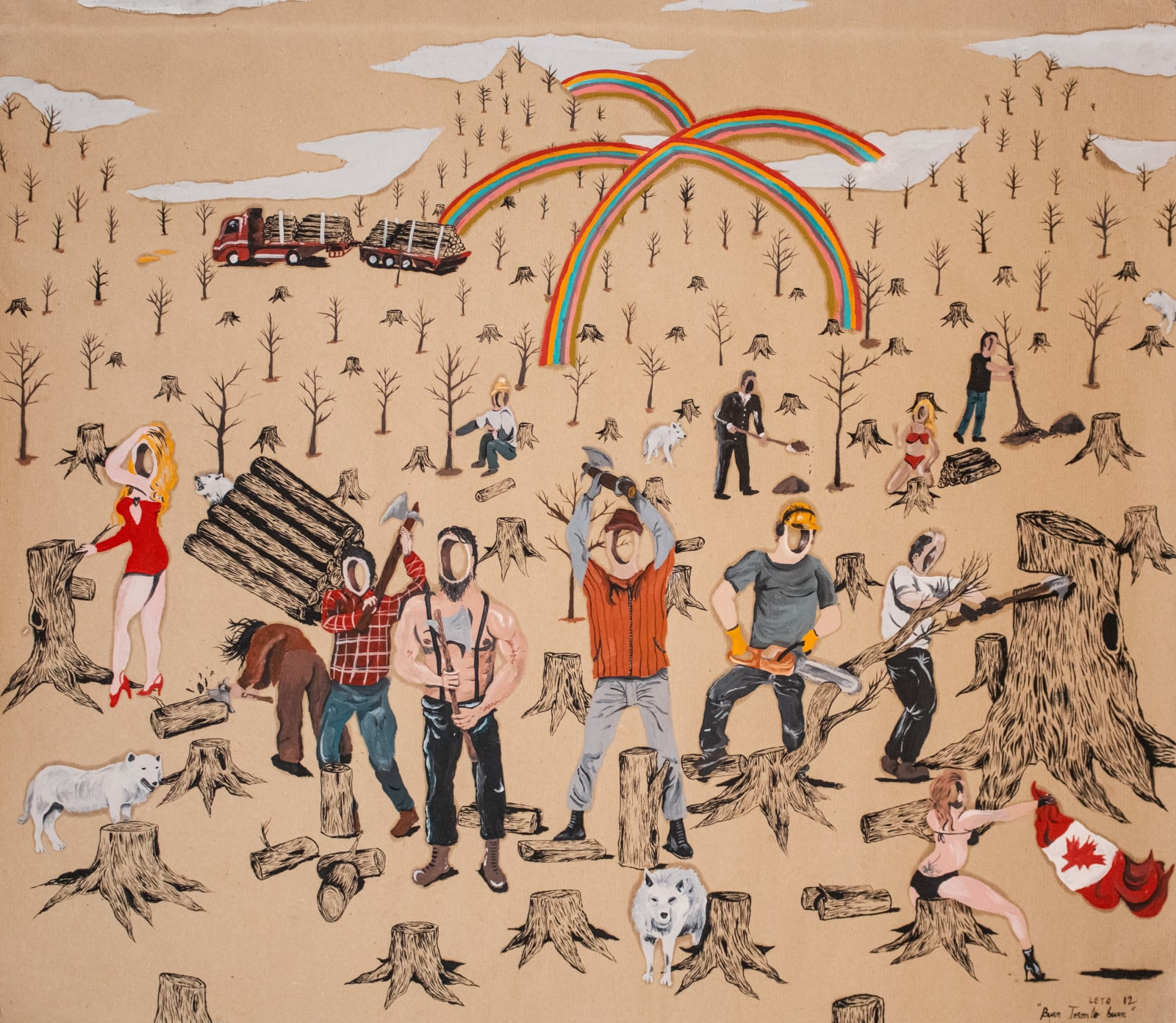 Yann Leto, Various #6, 2013