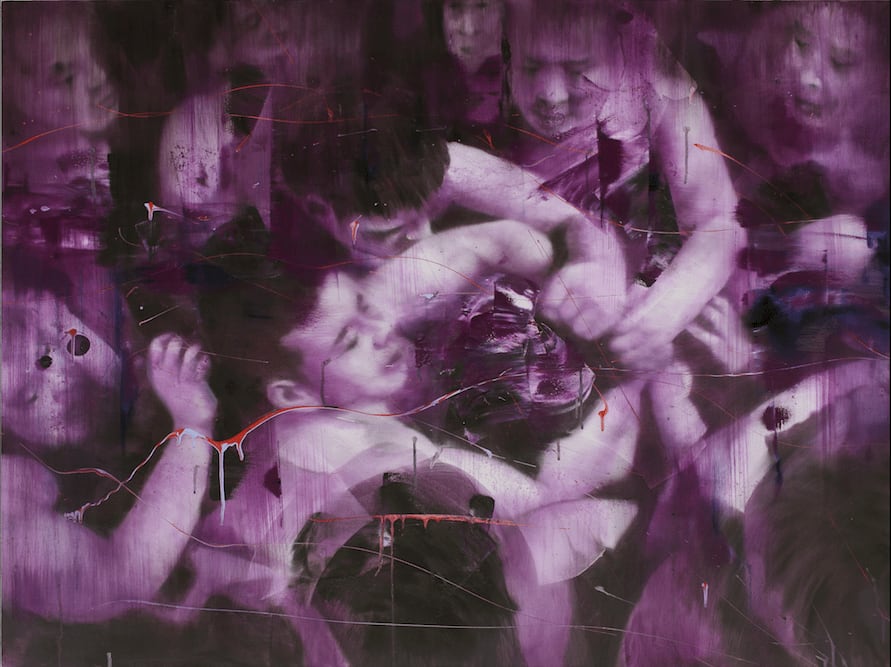 Li Tianbing, Purple Fight, 2018