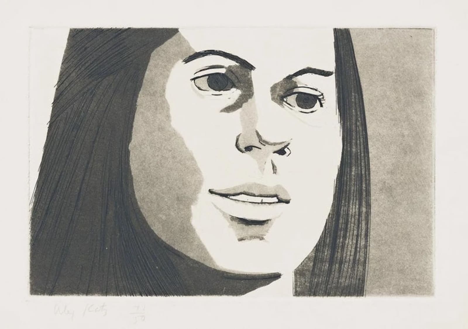 Alex Katz, Nancy, 1972