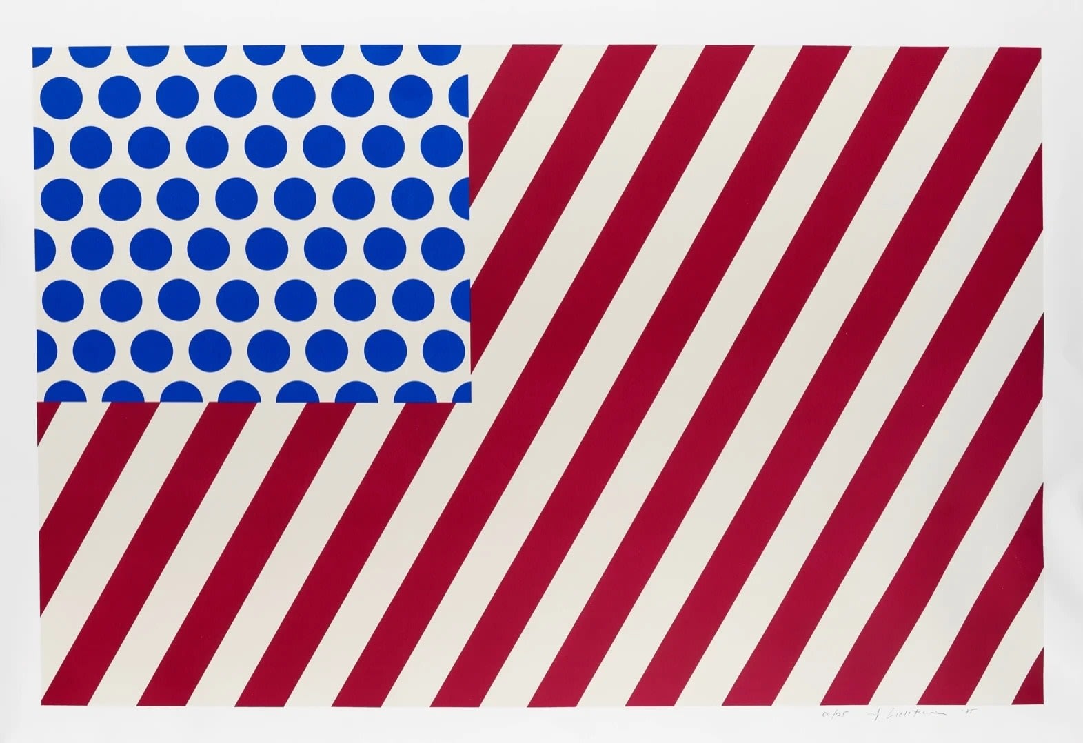 Roy Lichtenstein, Forms in Space (Corlett 217), 1985