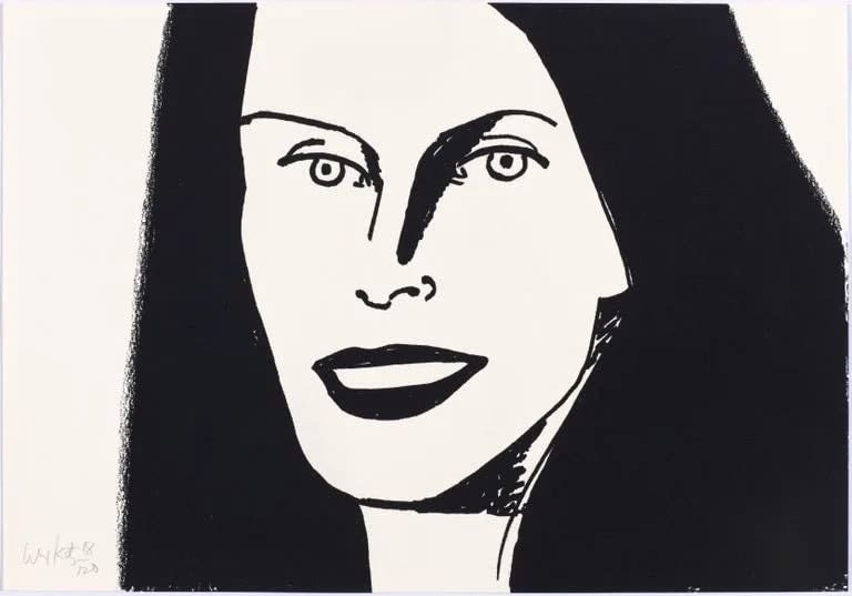 Alex Katz, Christy (Schröder 466), 2010