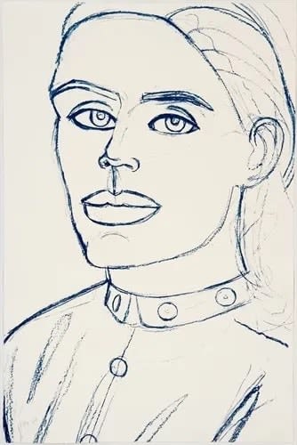 Alex Katz, Kate, 2006