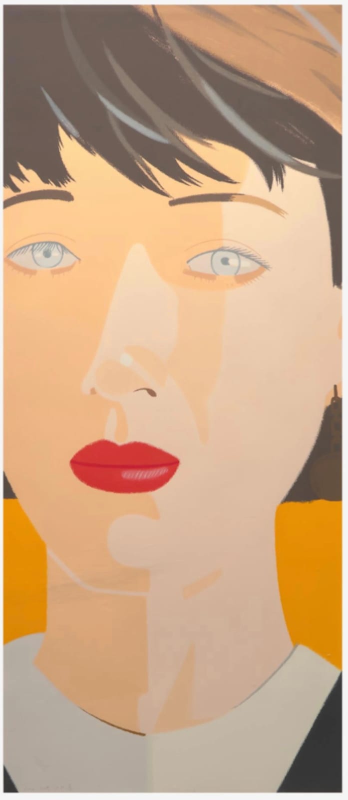 Alex Katz, Samantha, 1987