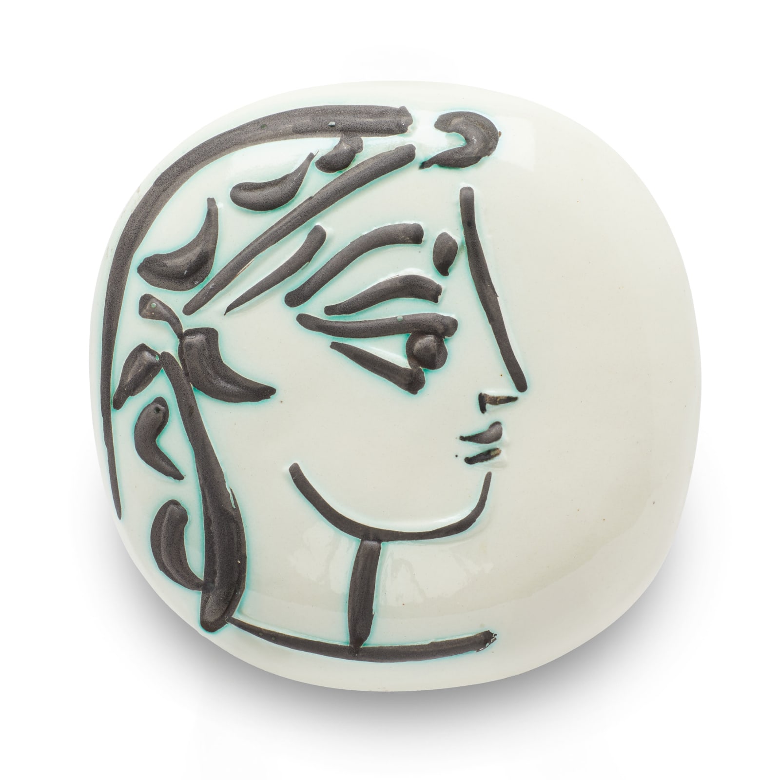 Pablo Picasso, Profil de Jacqueline (A.R. 383), 1956