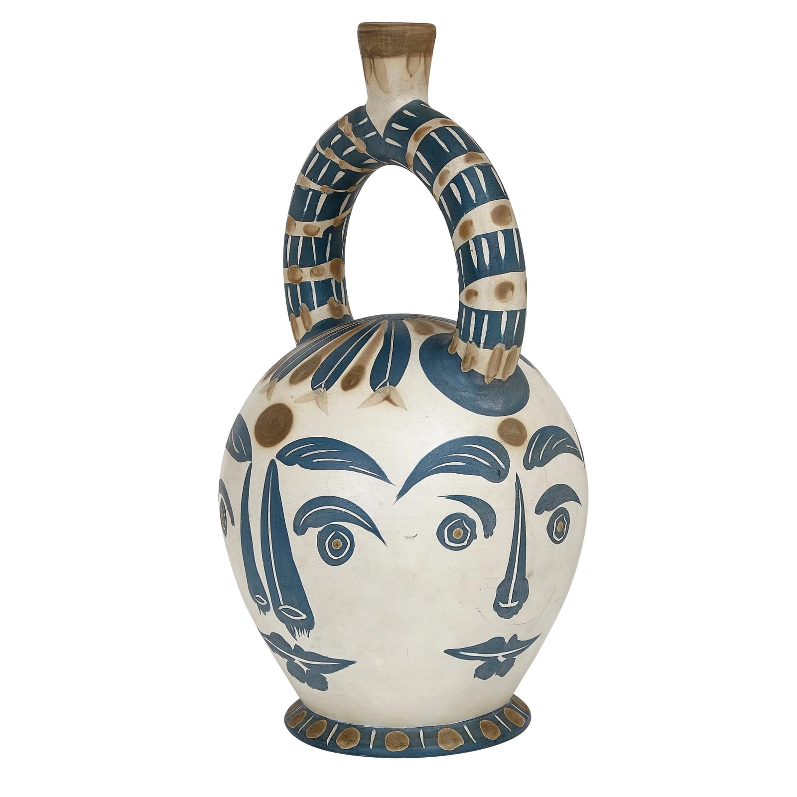 Pablo Picasso, Vase aztèque aux quatres visages (A.R. 402), 1957