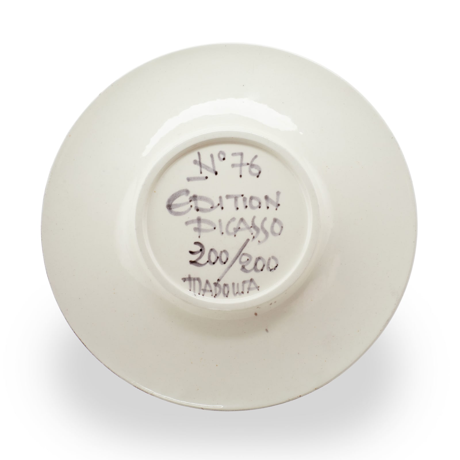 Pablo Picasso, Oiseau no. 76 (A.R. 481), 1963